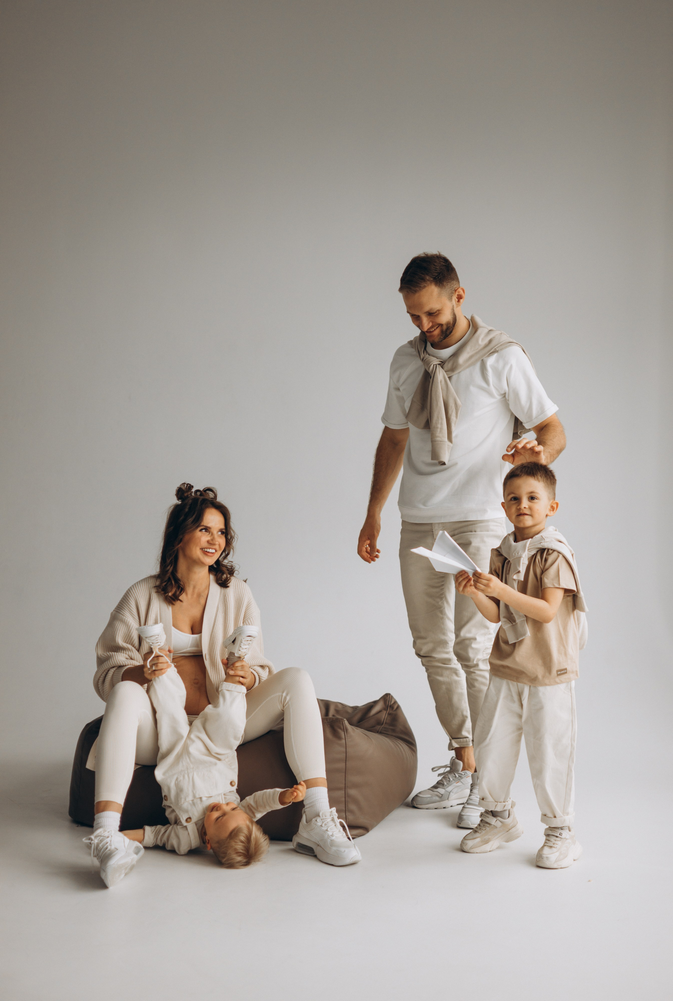 Двое +1. Семейный фотограф Москва Валерия Белова