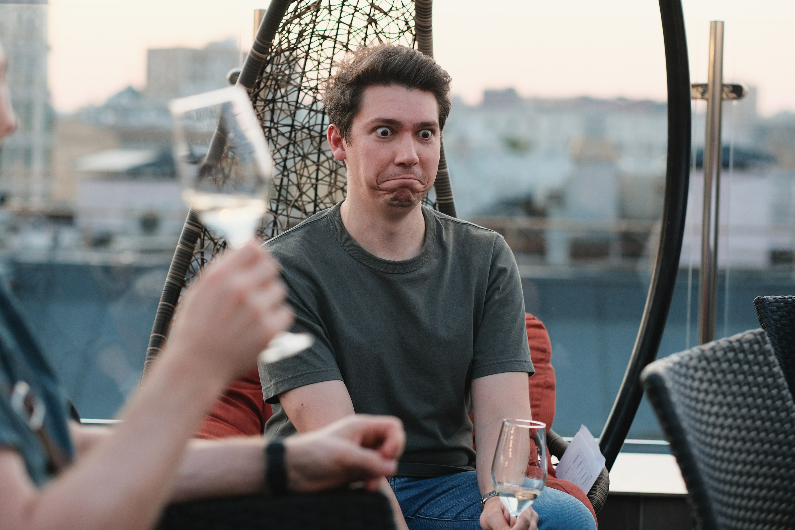 Вечеринка на крыше в Москве. Фотограф Михаил Ерохин | Москва