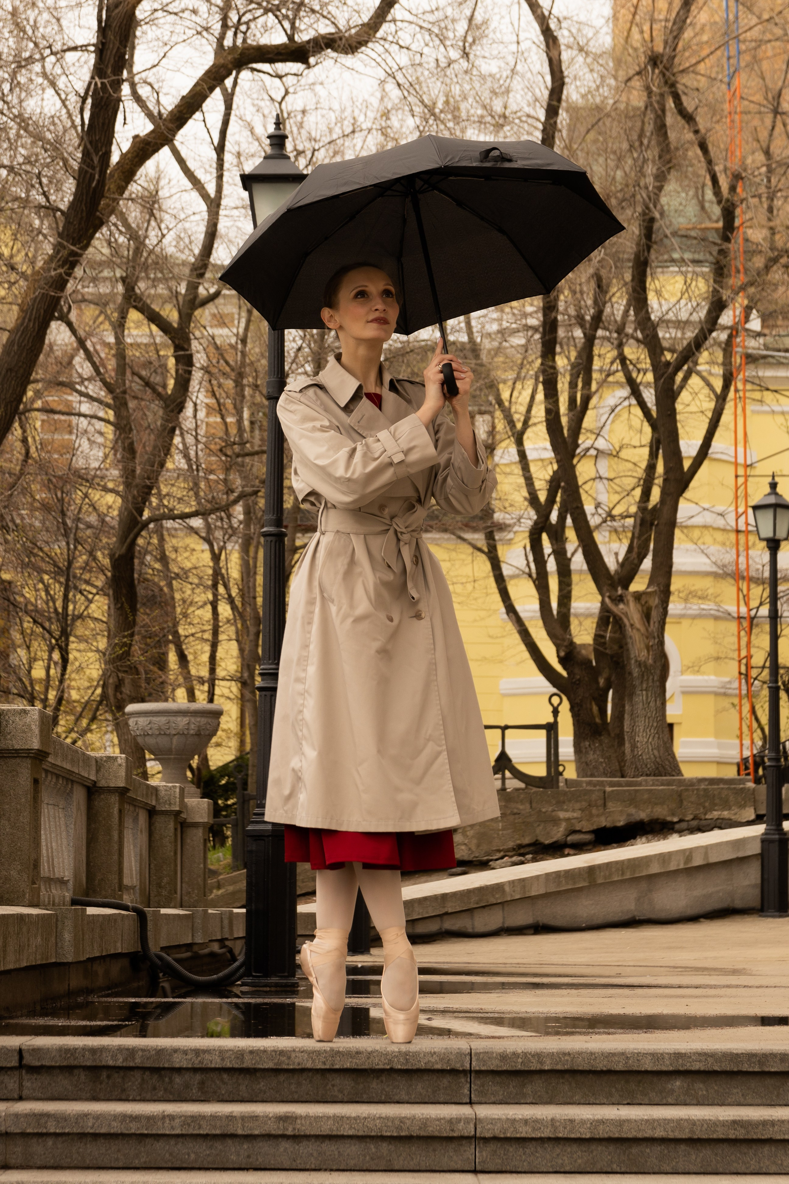 Балерина в городе. Фотограф Владивосток