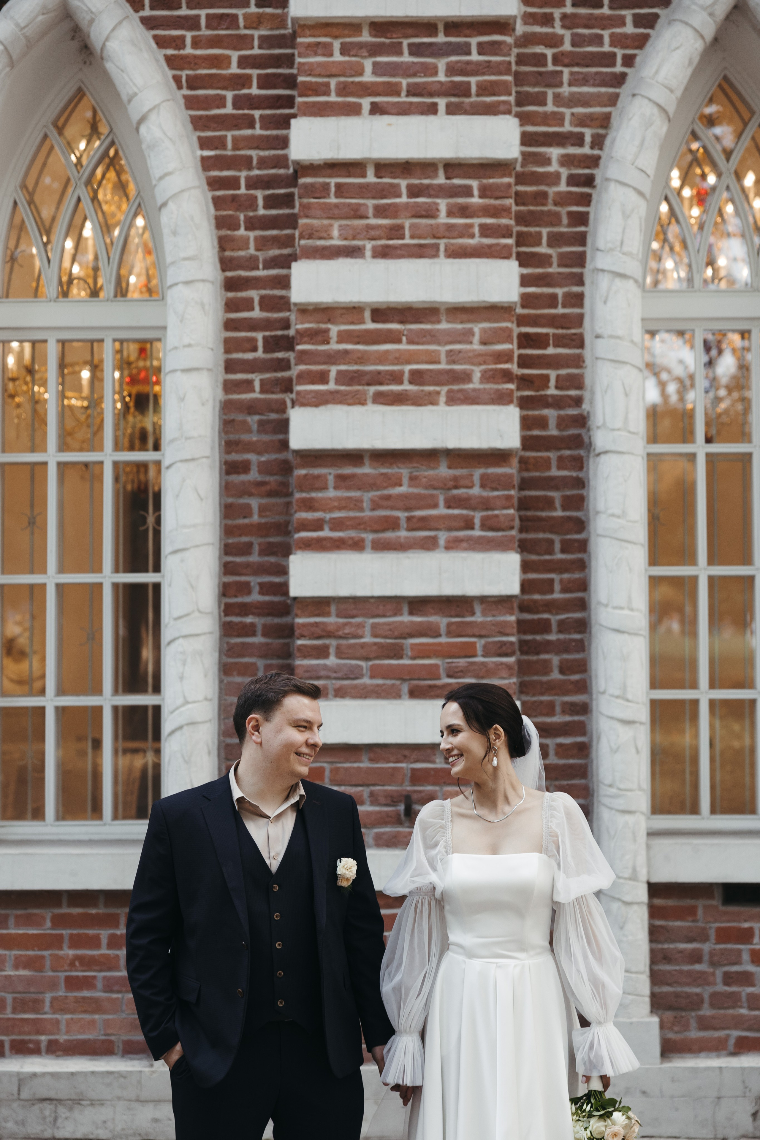 Свадебная фотосессия в парке Царицыно, Банкет в ресторане Пантеон. Свадебный фотограф Москва Анастасия Храмова