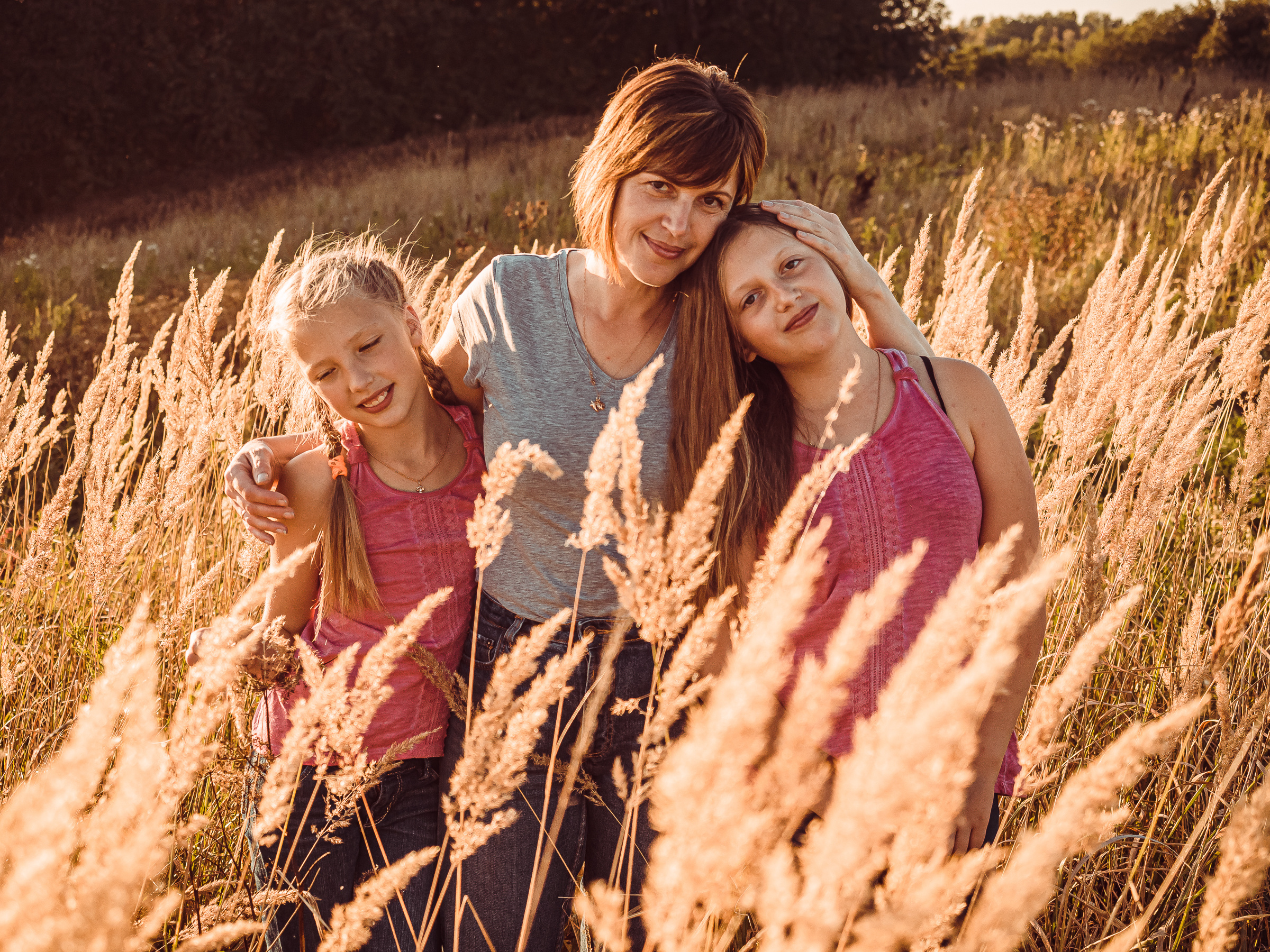 весенняя фотосессия на природе