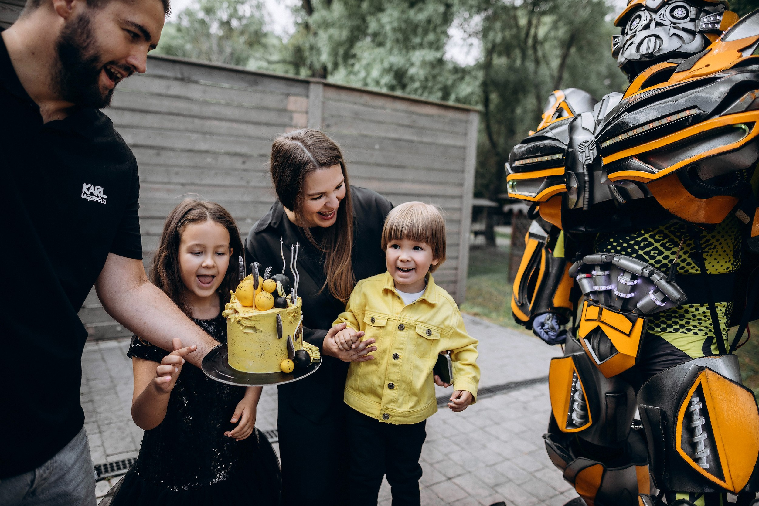 Семейная съемка. Детский день рождения.