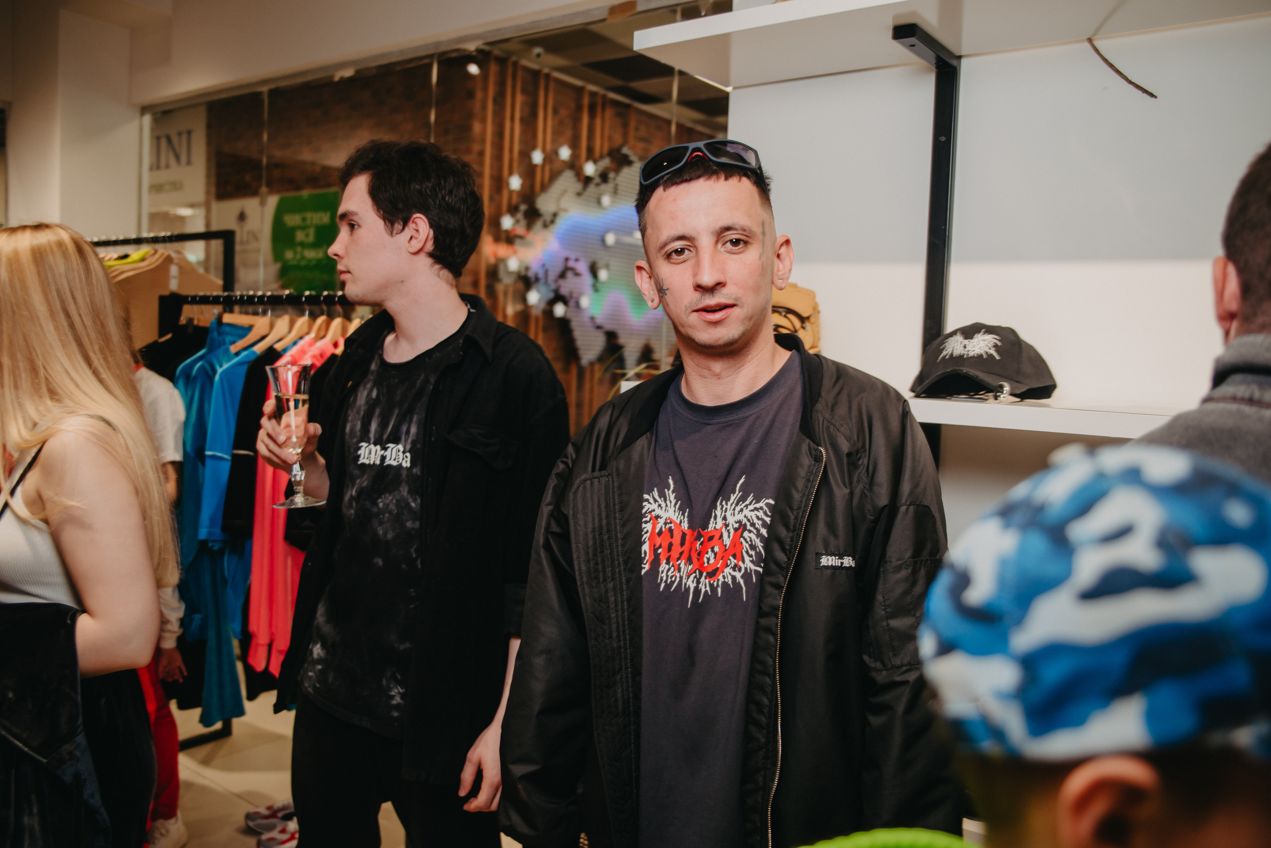 Открытие магазина концептуального бренда одежды MIRBA. Контент фотограф Илья Урс