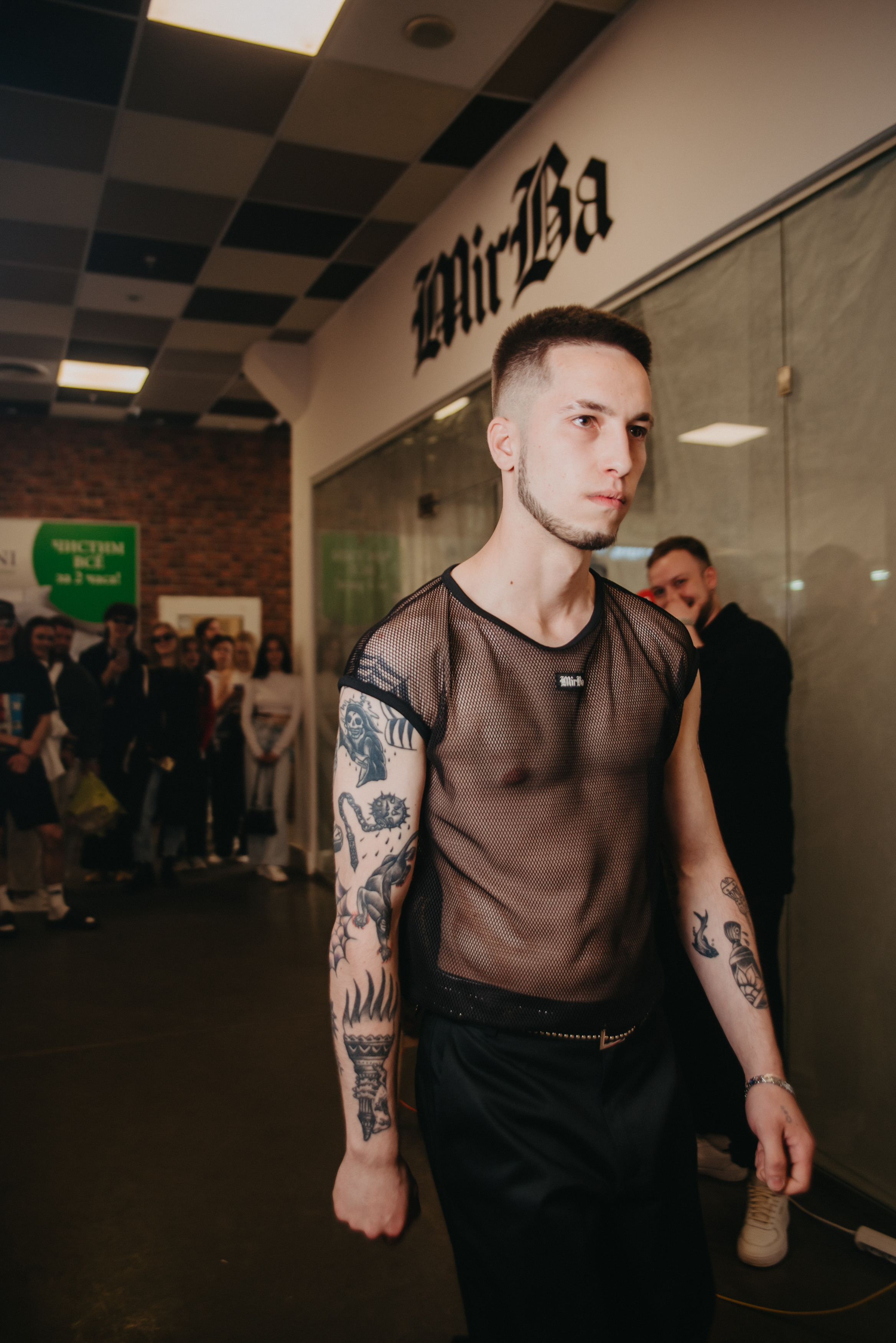 Открытие магазина концептуального бренда одежды MIRBA. Контент фотограф Илья Урс