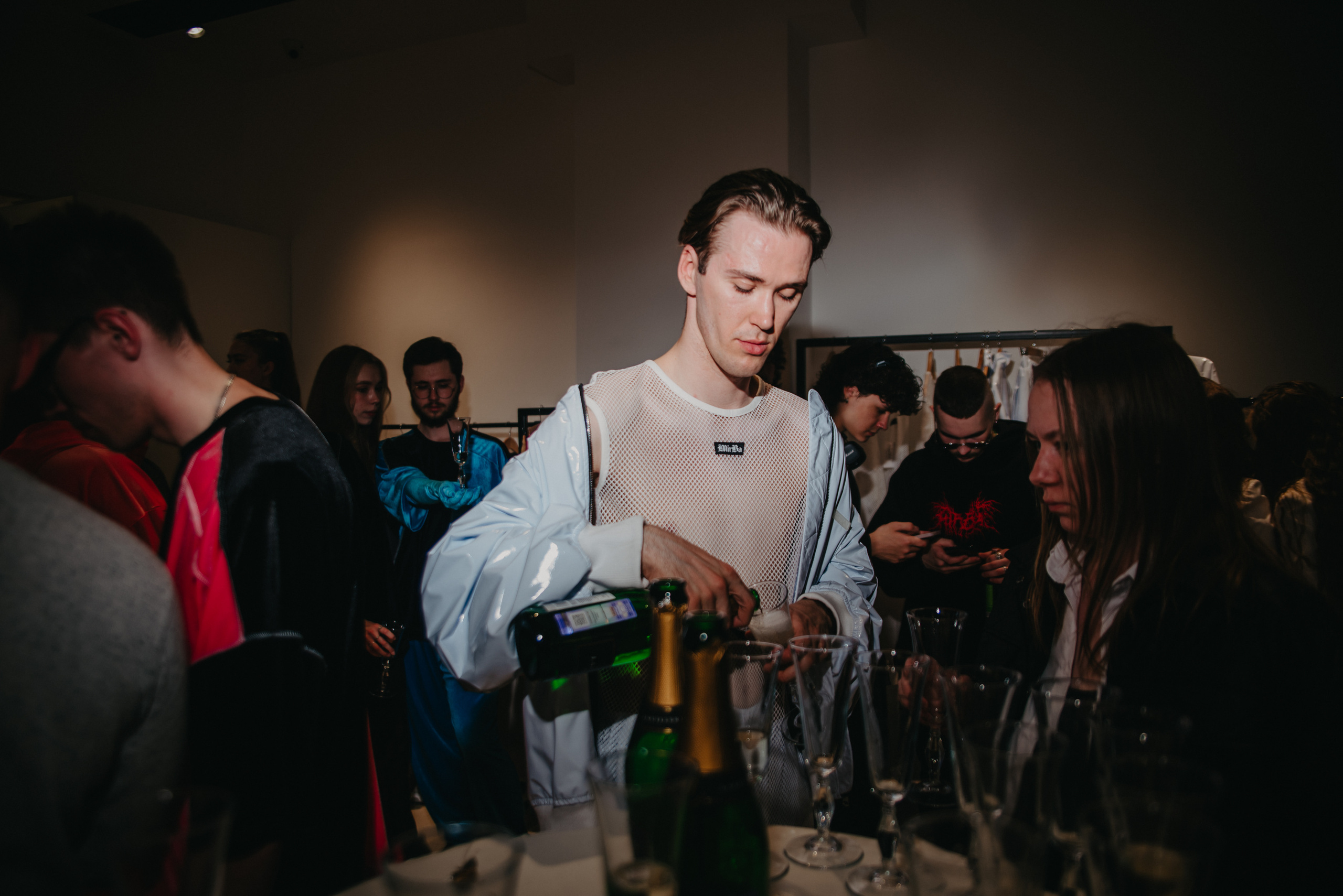 Открытие магазина концептуального бренда одежды MIRBA. Контент фотограф Илья Урс