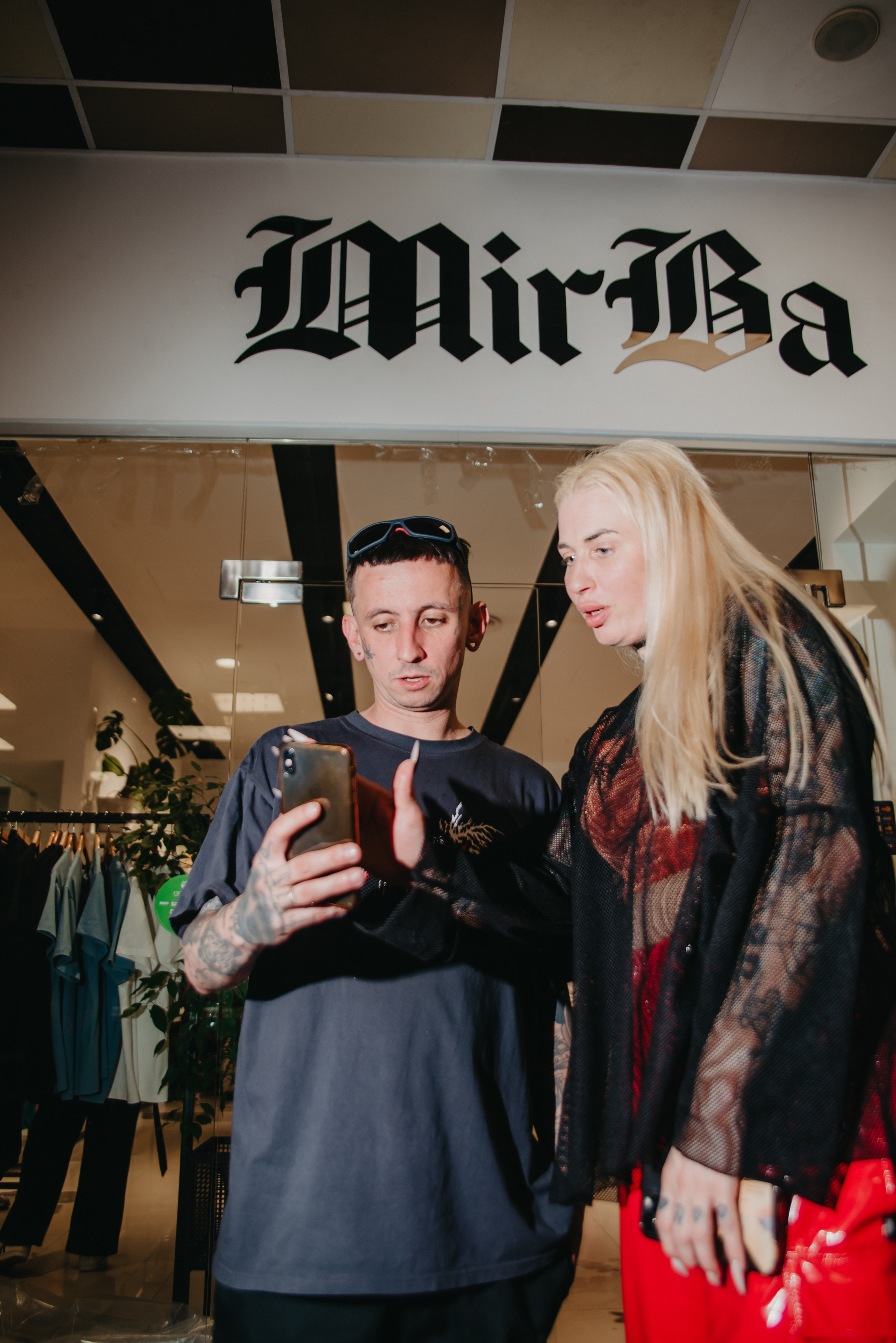 Открытие магазина концептуального бренда одежды MIRBA. Контент фотограф Илья Урс
