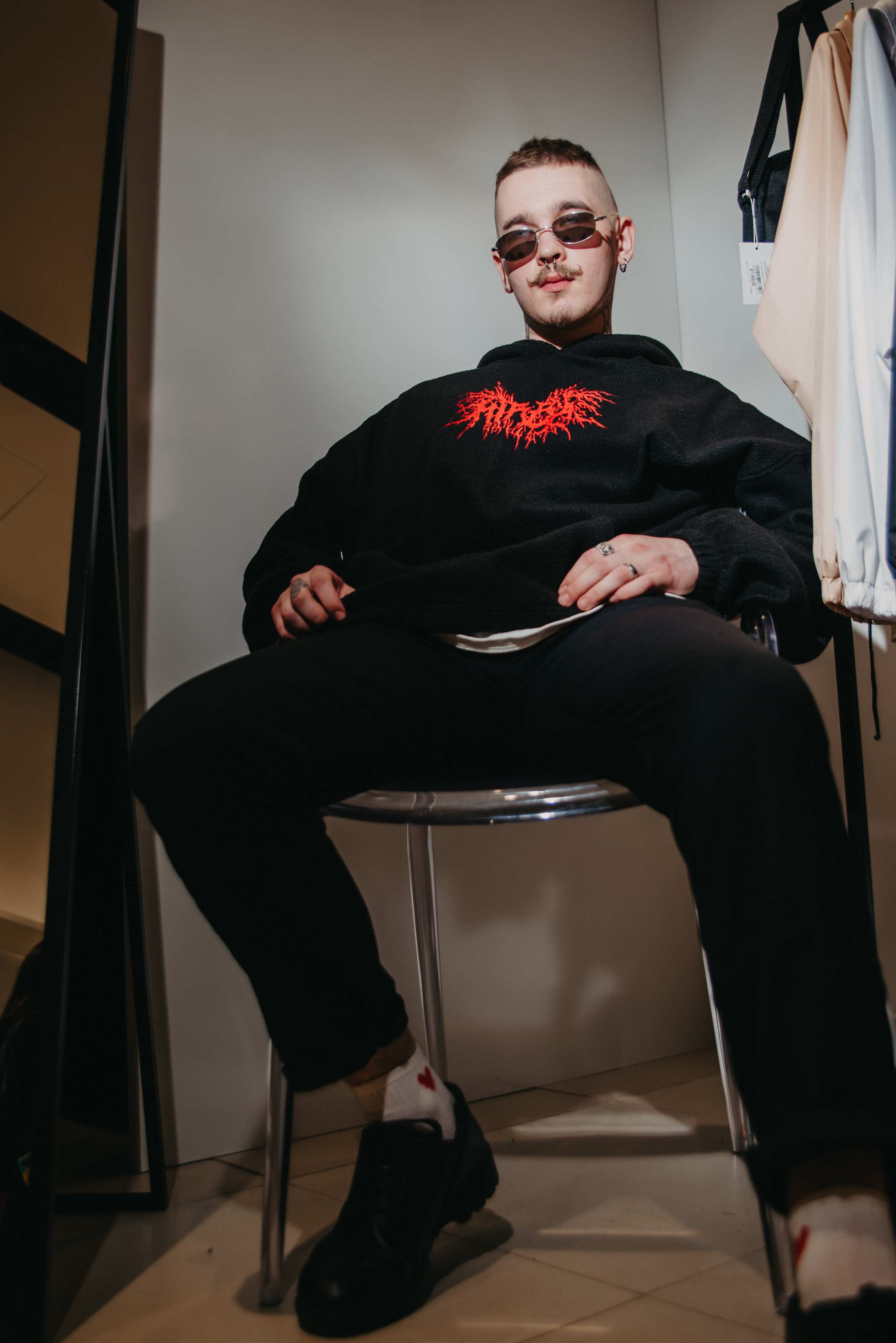 Открытие магазина концептуального бренда одежды MIRBA. Контент фотограф Илья Урс