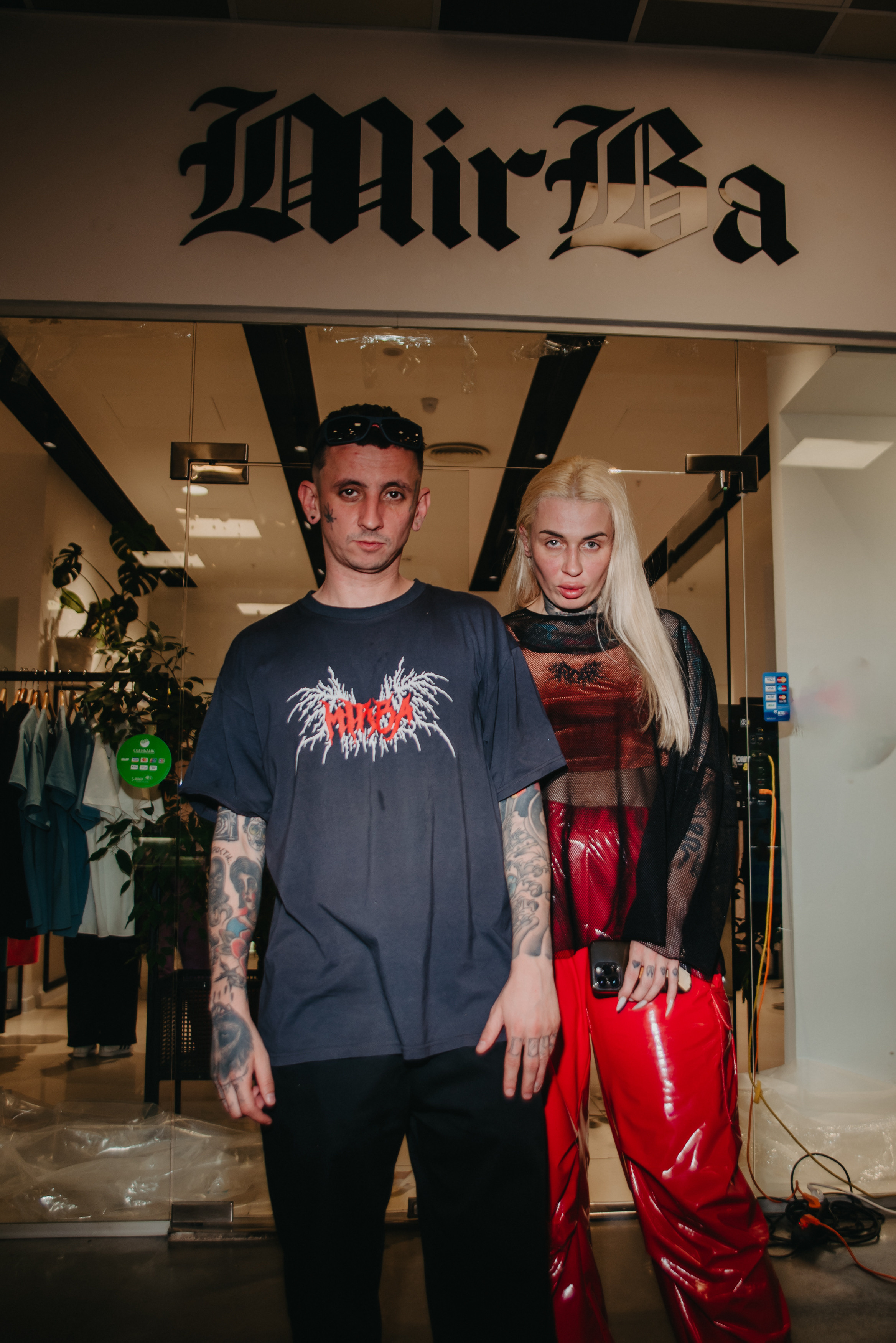 Открытие магазина концептуального бренда одежды MIRBA. Контент фотограф Илья Урс