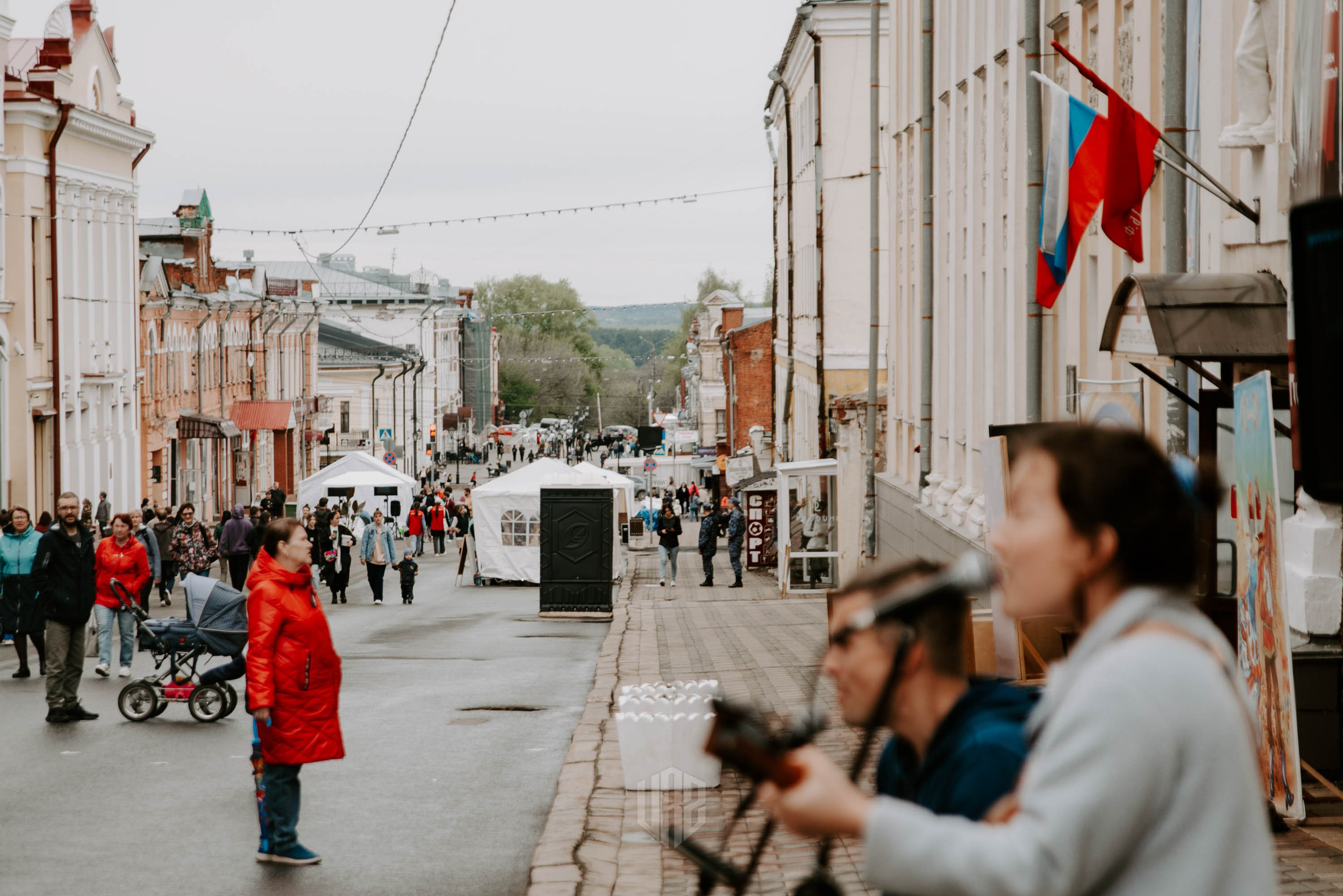 Ветер на Спасской. Контент фотограф Илья Урс