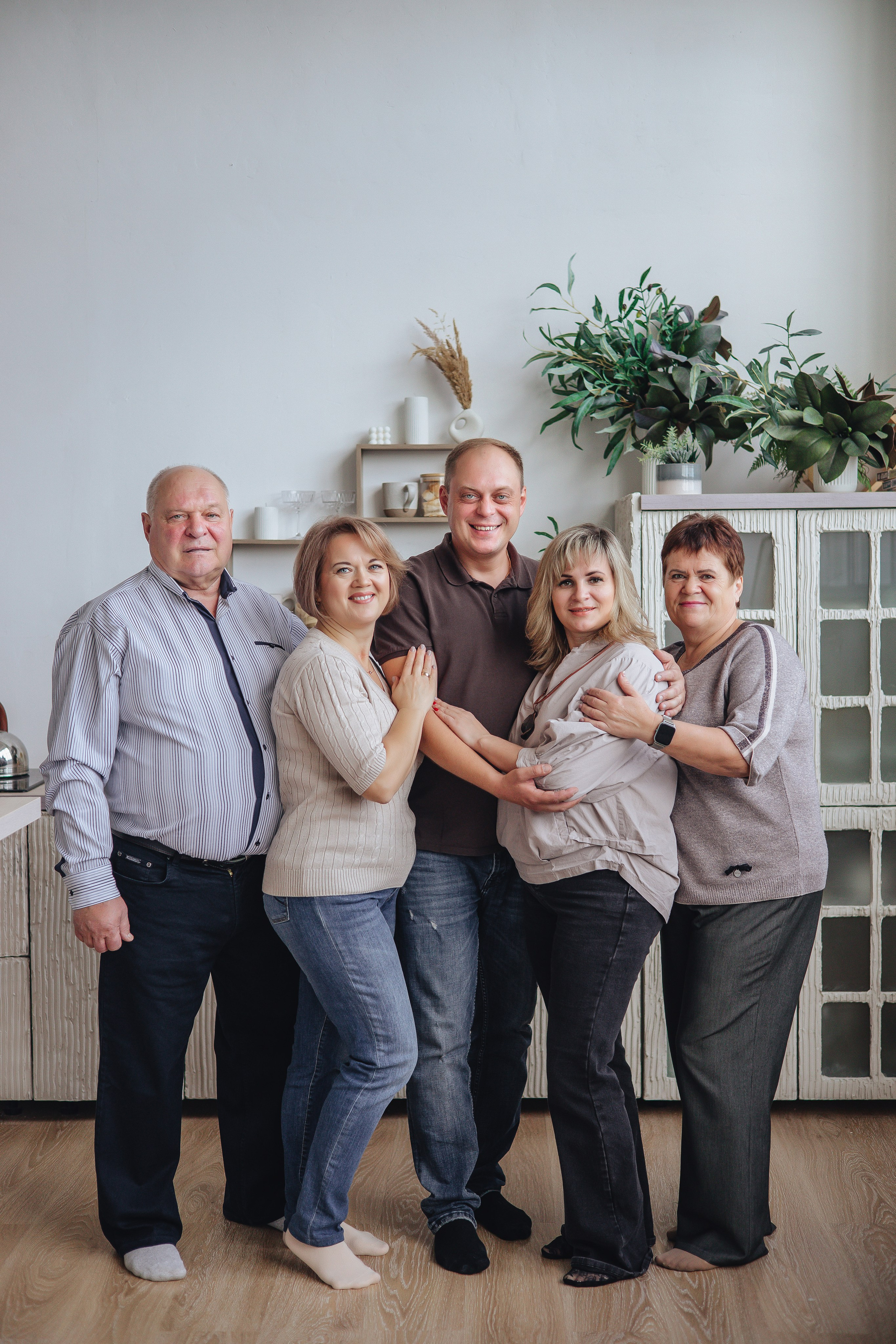 Большая семья. Студия. Свадебный и семейный фотограф Пушкин Царское Село СПБ Питер Санкт-Петербург и Рязань Ольга Козлова