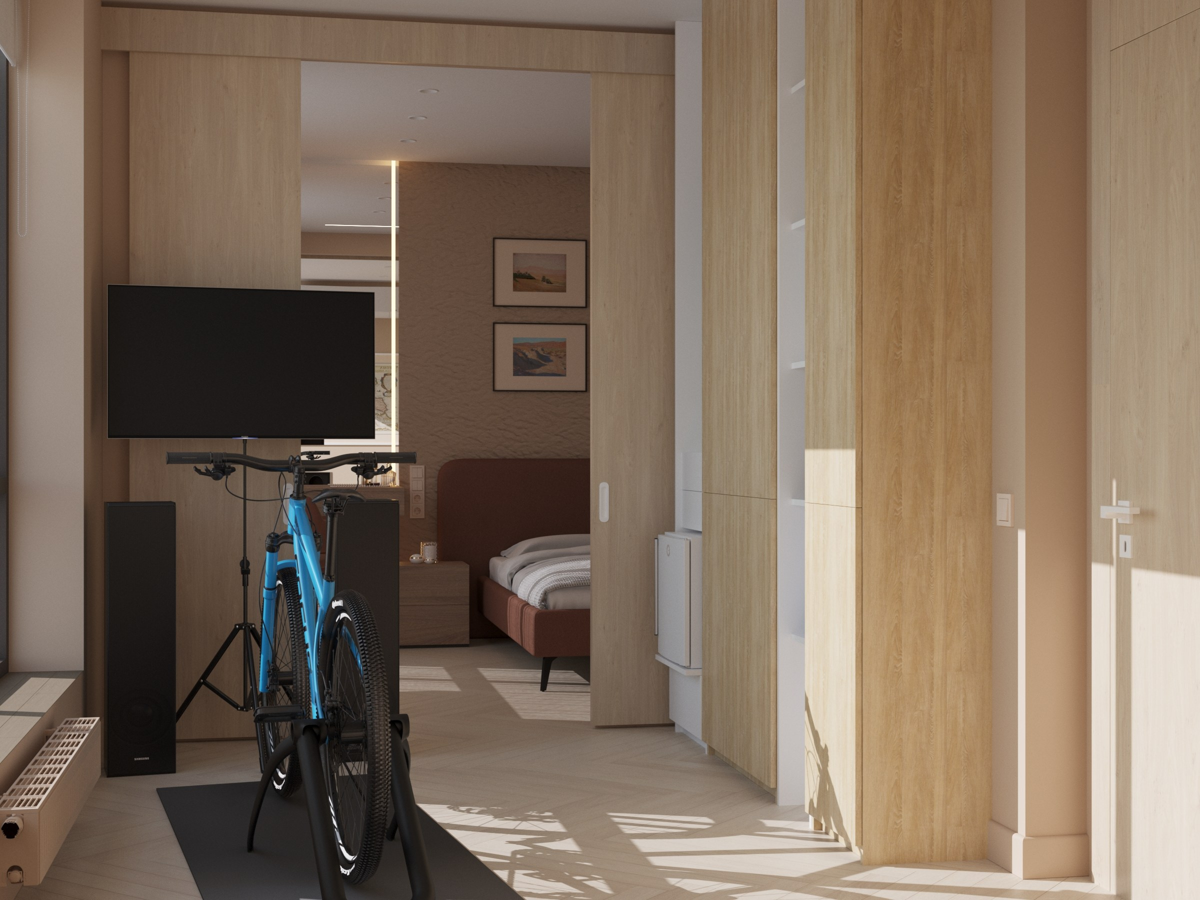 «Баланс» 106кв.м, фото. Дизайнер интерьеров Olala interior design