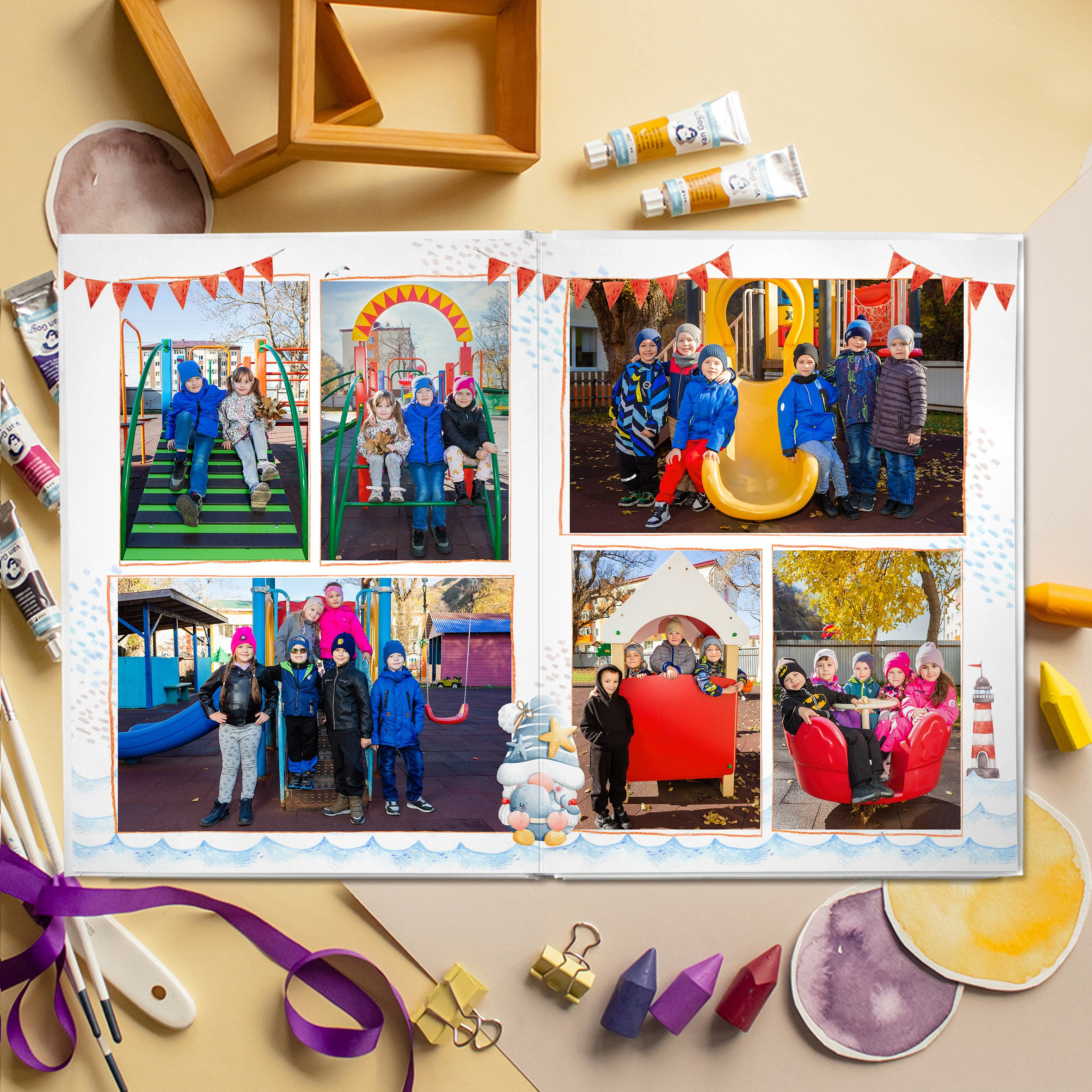ДЕТСКИЙ САД _АЛЬБОМЫ_2024-2025. Детский, семейный фотограф в Южно-Сахалинске, Невельске и Холмске