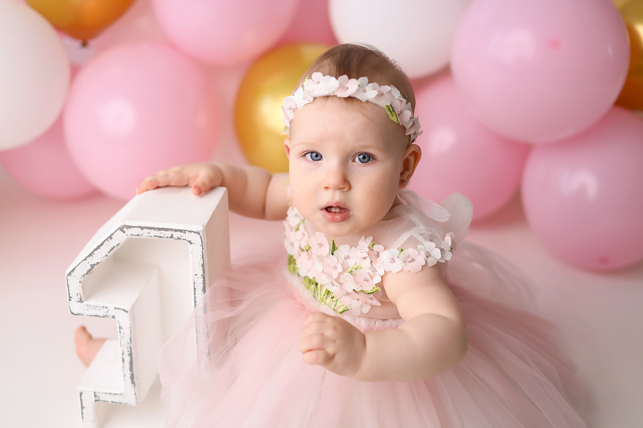 Алене 1 годик. Фотограф новорожденных Москва. Ньюборн фотограф Москва