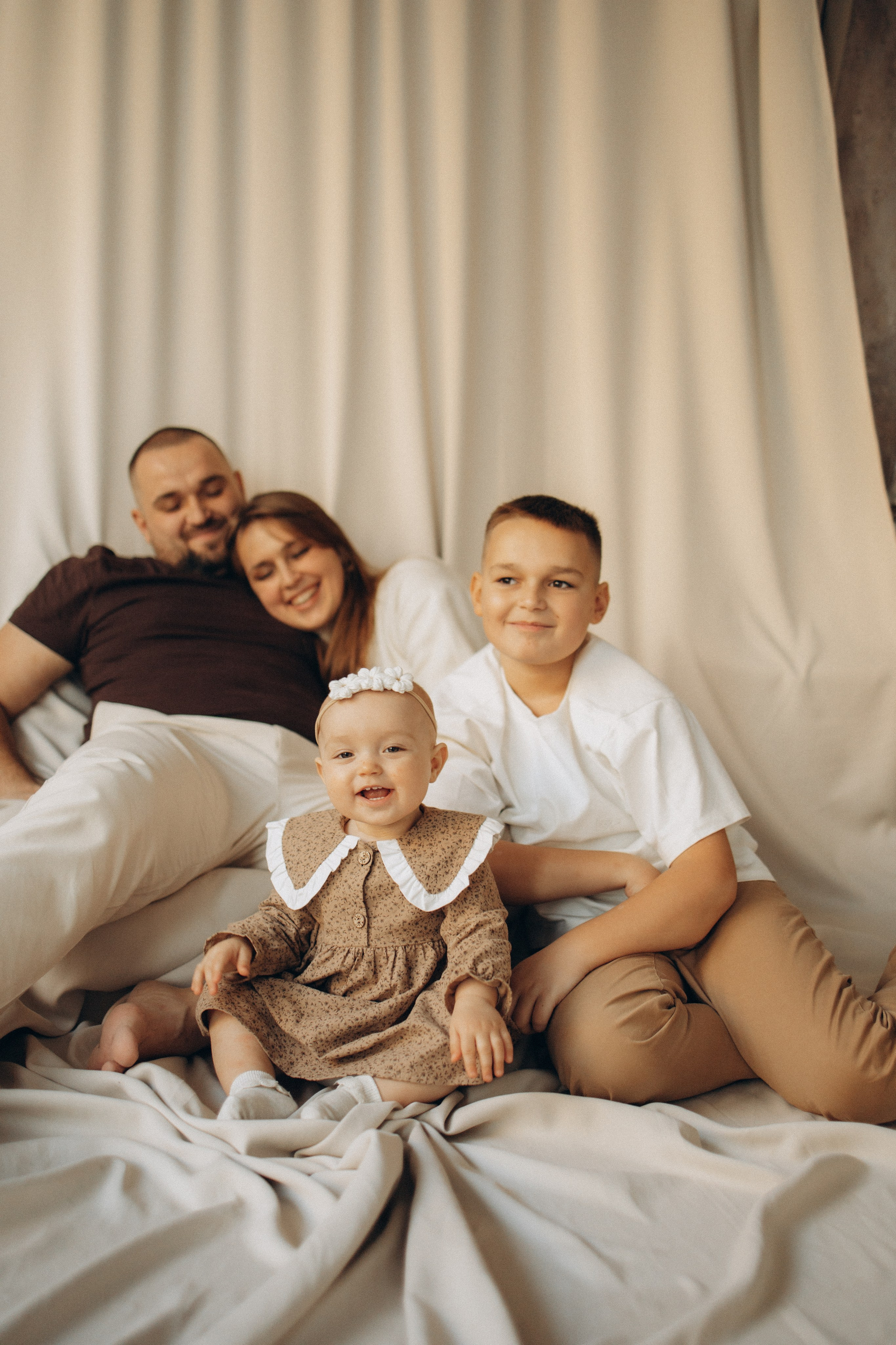 Первый годик Лизы. Семейный фотограф в Москве Анастасия Шалда