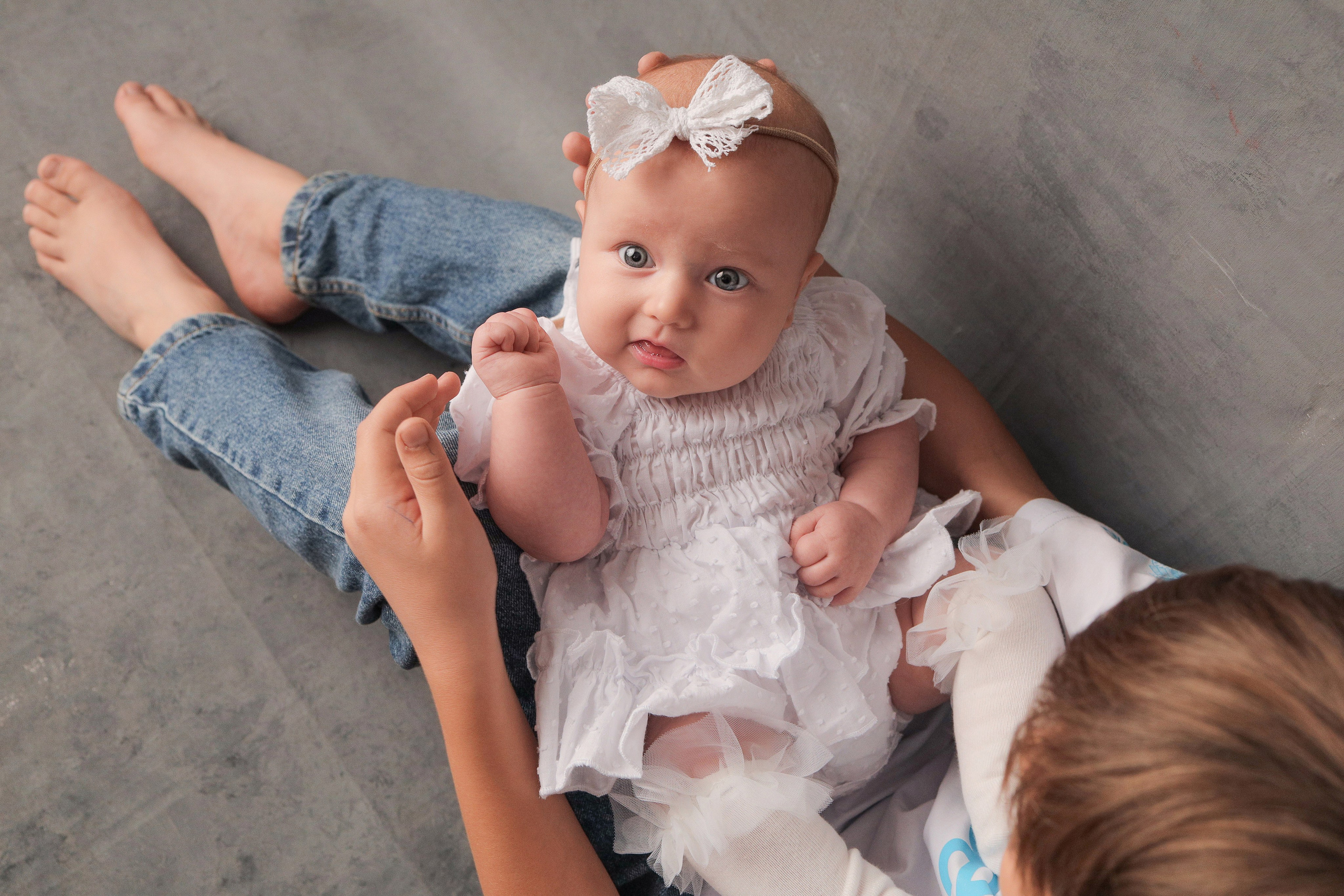 Лада, 3 месяца. Фотограф новорожденных в Новокузнецке Анна Горошникова