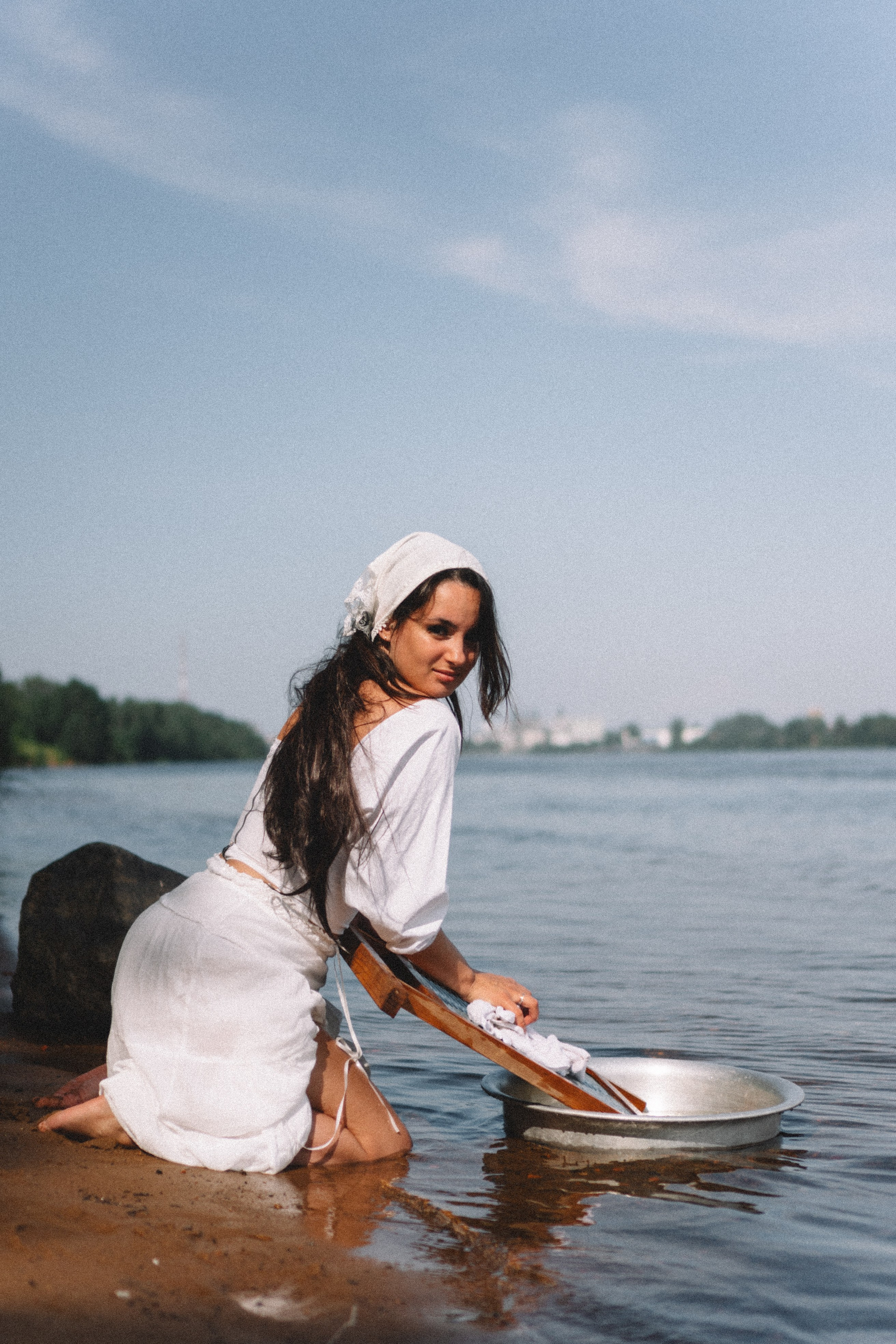 СТИРКА НА РЕКЕ. Профессиональный фотограф, Санкт-Петербург — Виктория Богомолова