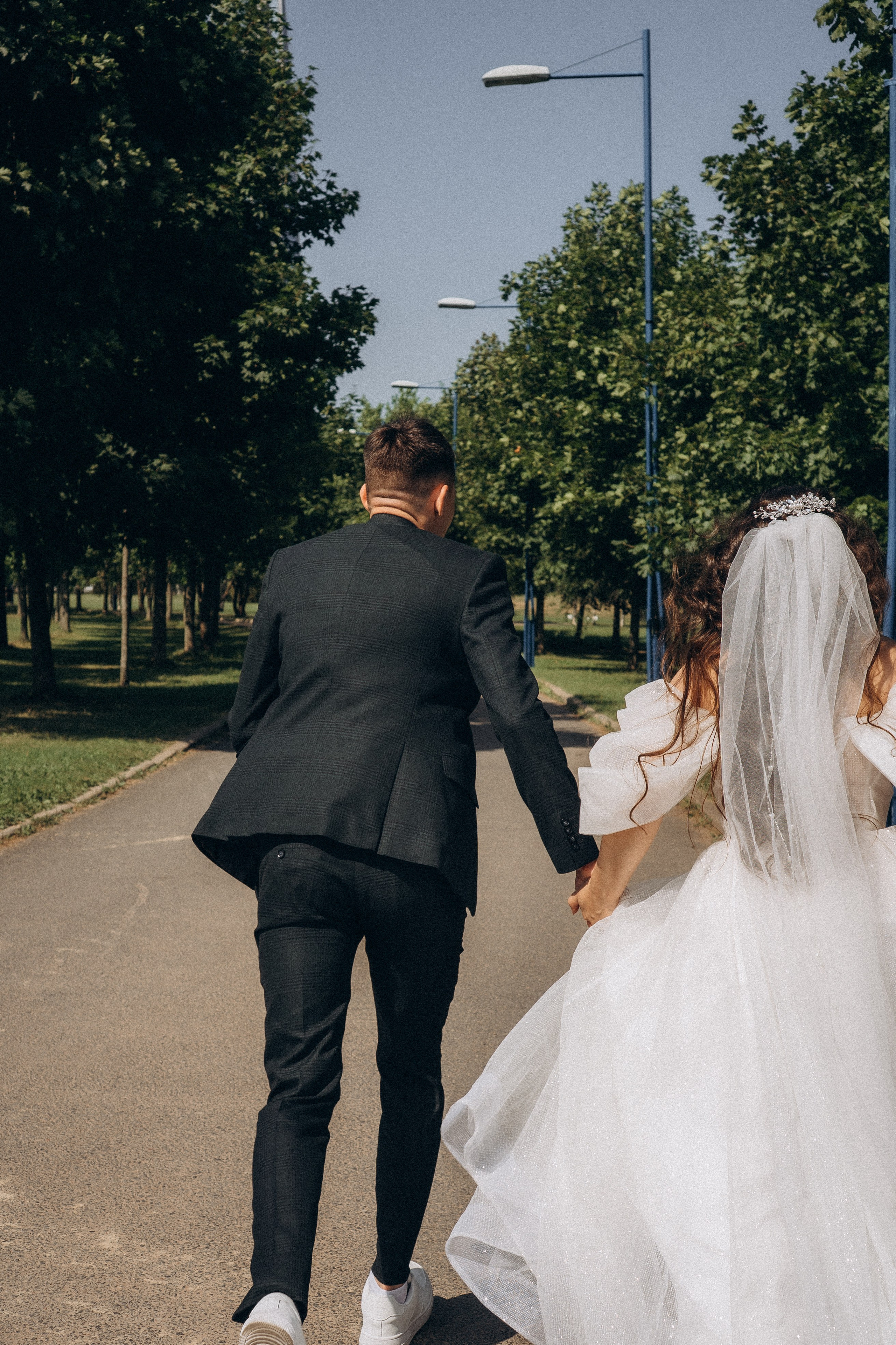 СВАДЕБНАЯ СЬЕМК В ПАРКЕ 300-ЛЕТИЯ. Профессиональный фотограф, Санкт-Петербург — Виктория Богомолова