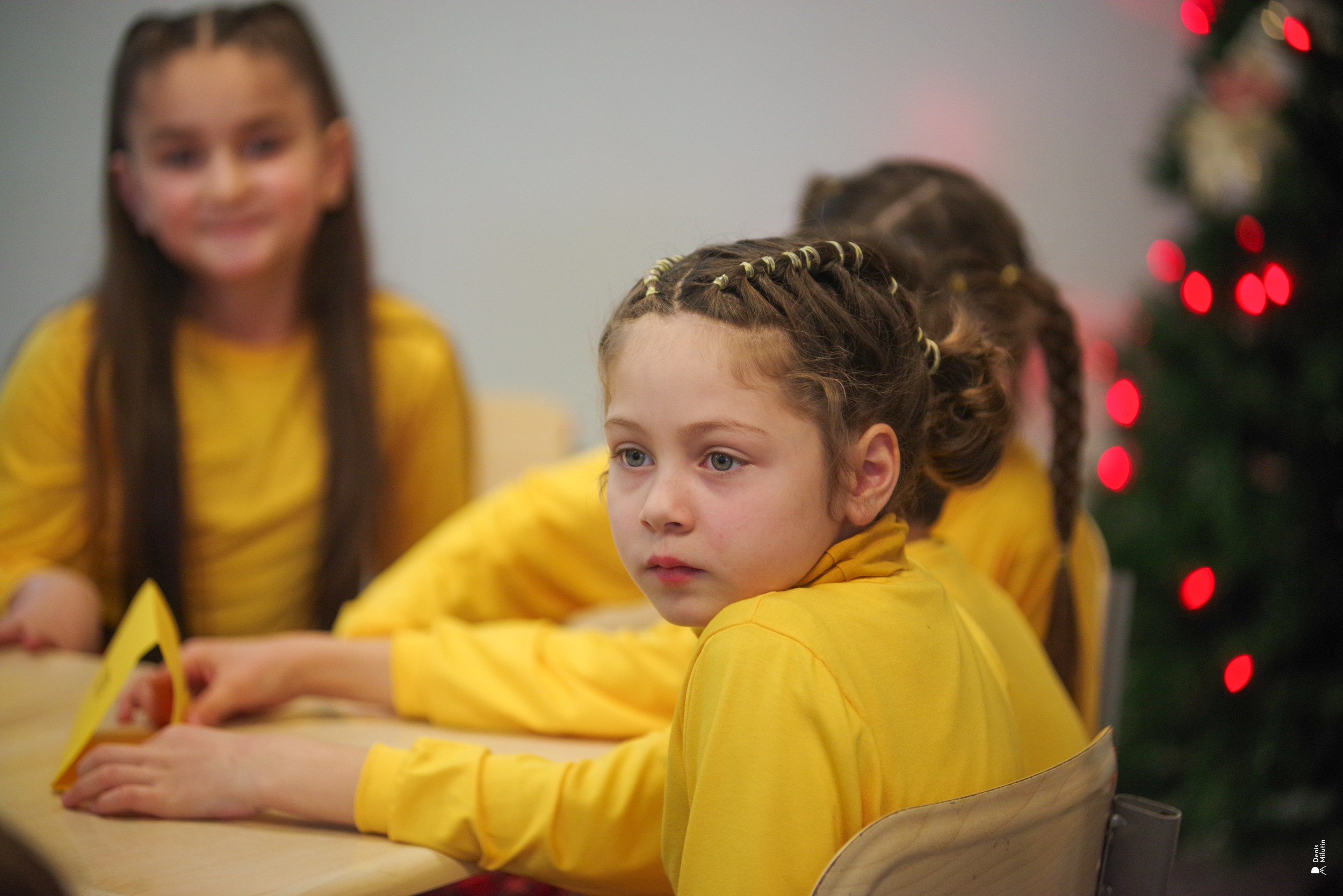 Викторина в школе. Портретный фотограф Денис Милютин