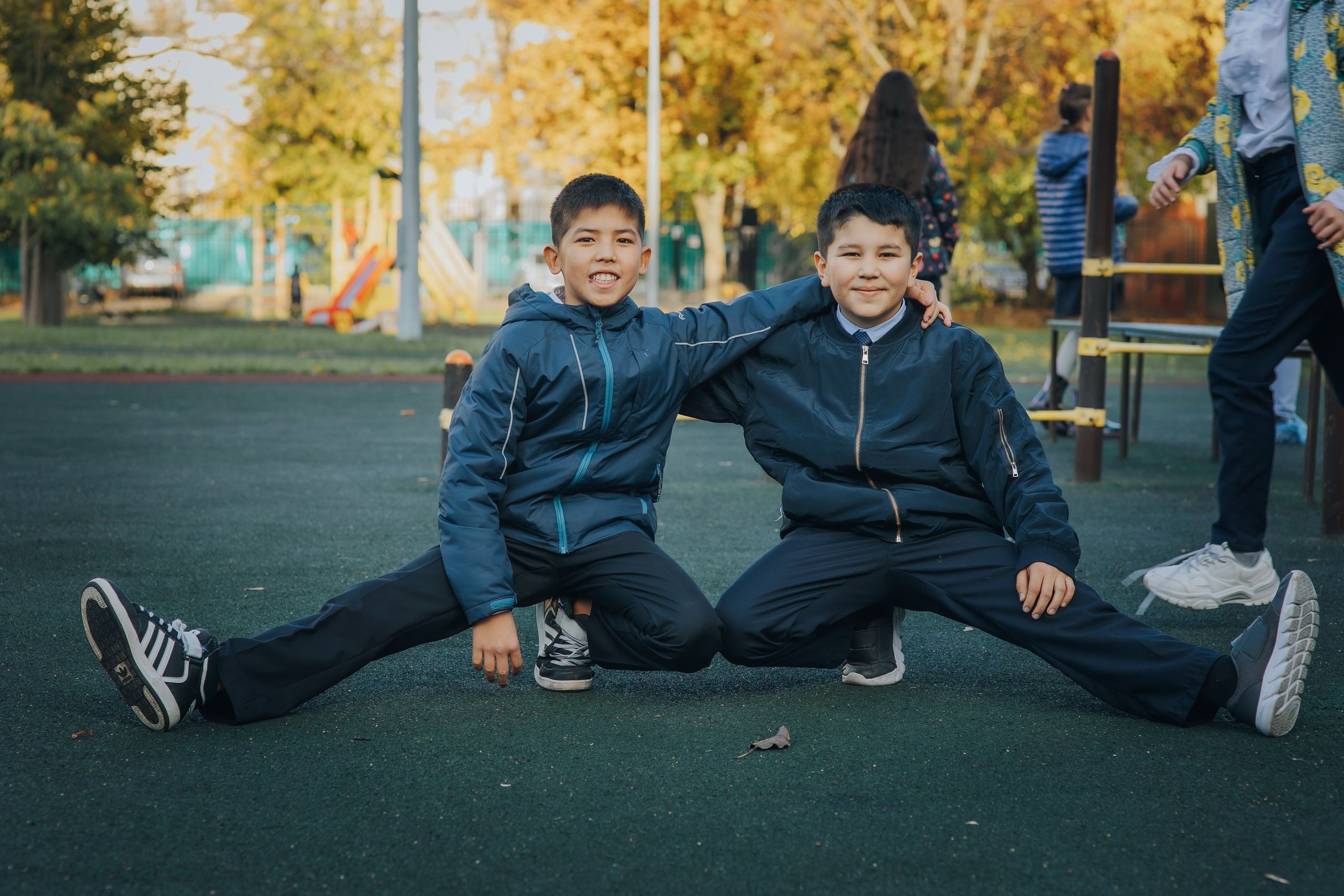 Осенняя съемка 4 класса для Выпускных альбомов. Семейный фотограф в Москве Наталья Чуб, заказать Фотокнигу