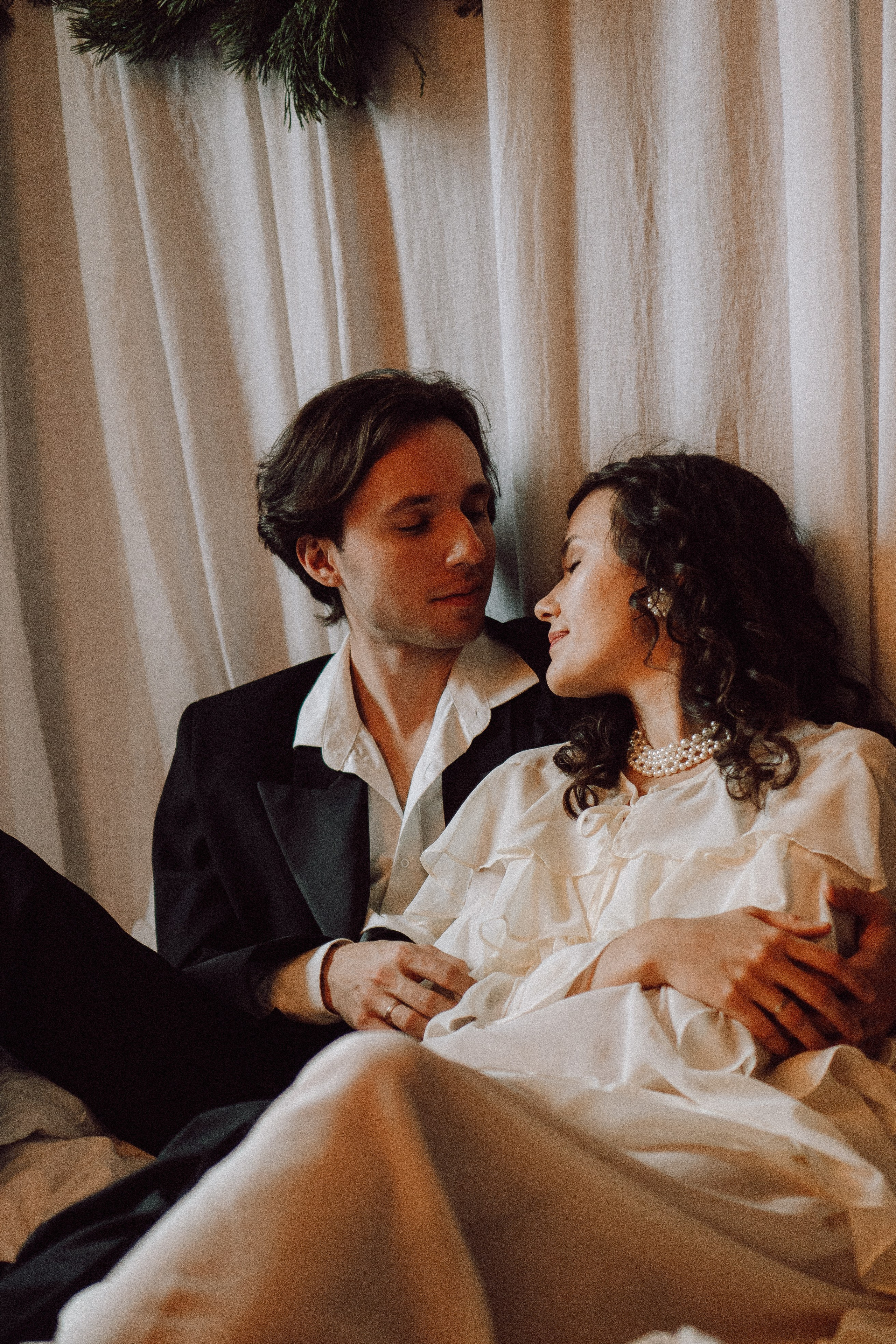 УТРО ЖЕНИХА И НЕВЕСТЫ В ФОТОСТУДИИ И ОСНОВНАЯ ФОТОСЕСИСИЯ ЗИМОЙ. Профессиональный фотограф, Санкт-Петербург — Виктория Богомолова