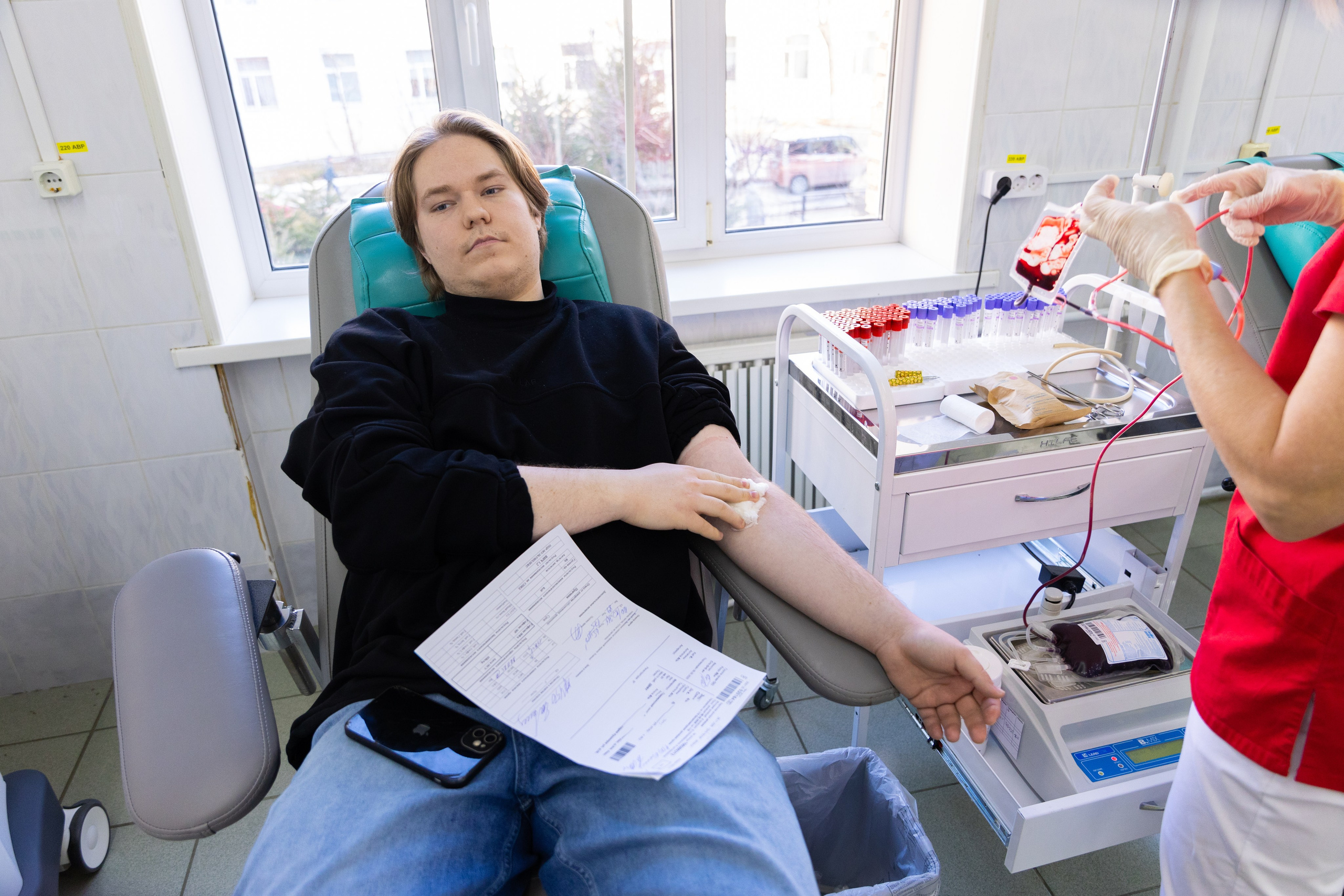 Донорство, краевая станция переливания крови, г. Владивосток. Олег Катакинов| Репортажный фотограф в городе у моря (Владивосток)