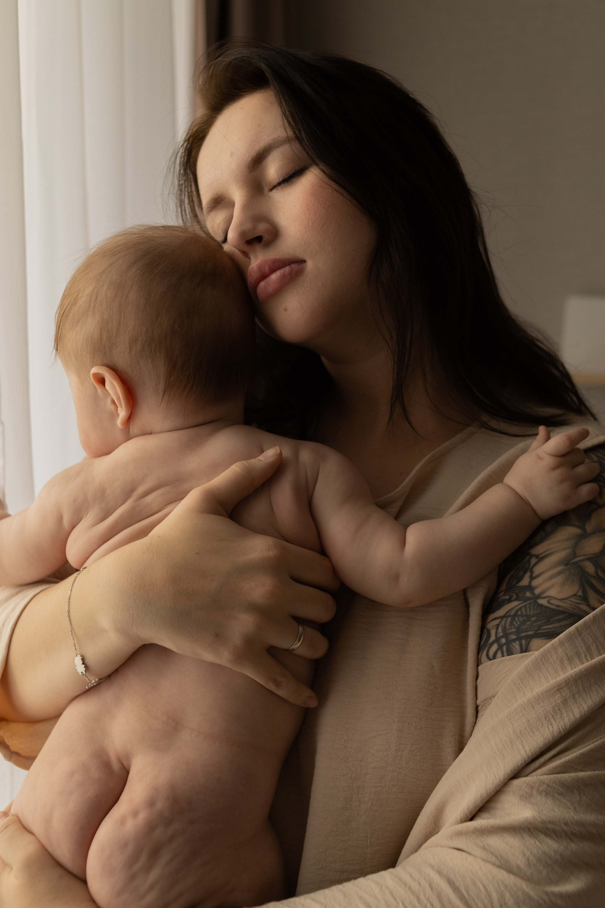 Малышка Эмилия. Семейный и детский фотограф в Тюмени Вика Алленова