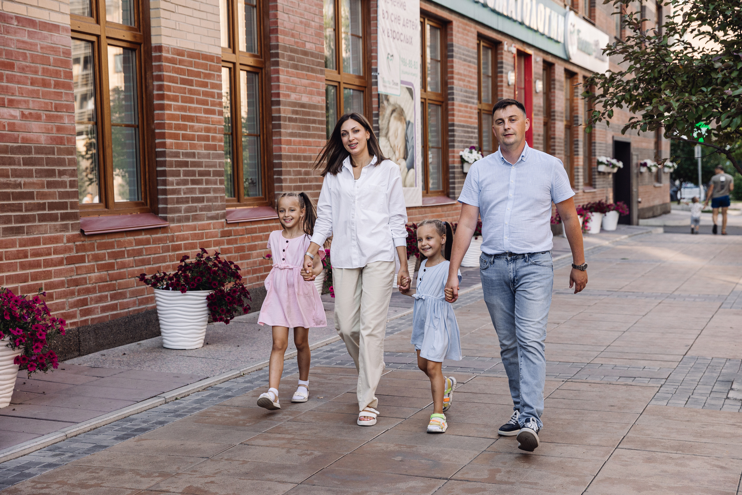 Прогулочная фотосессия летом