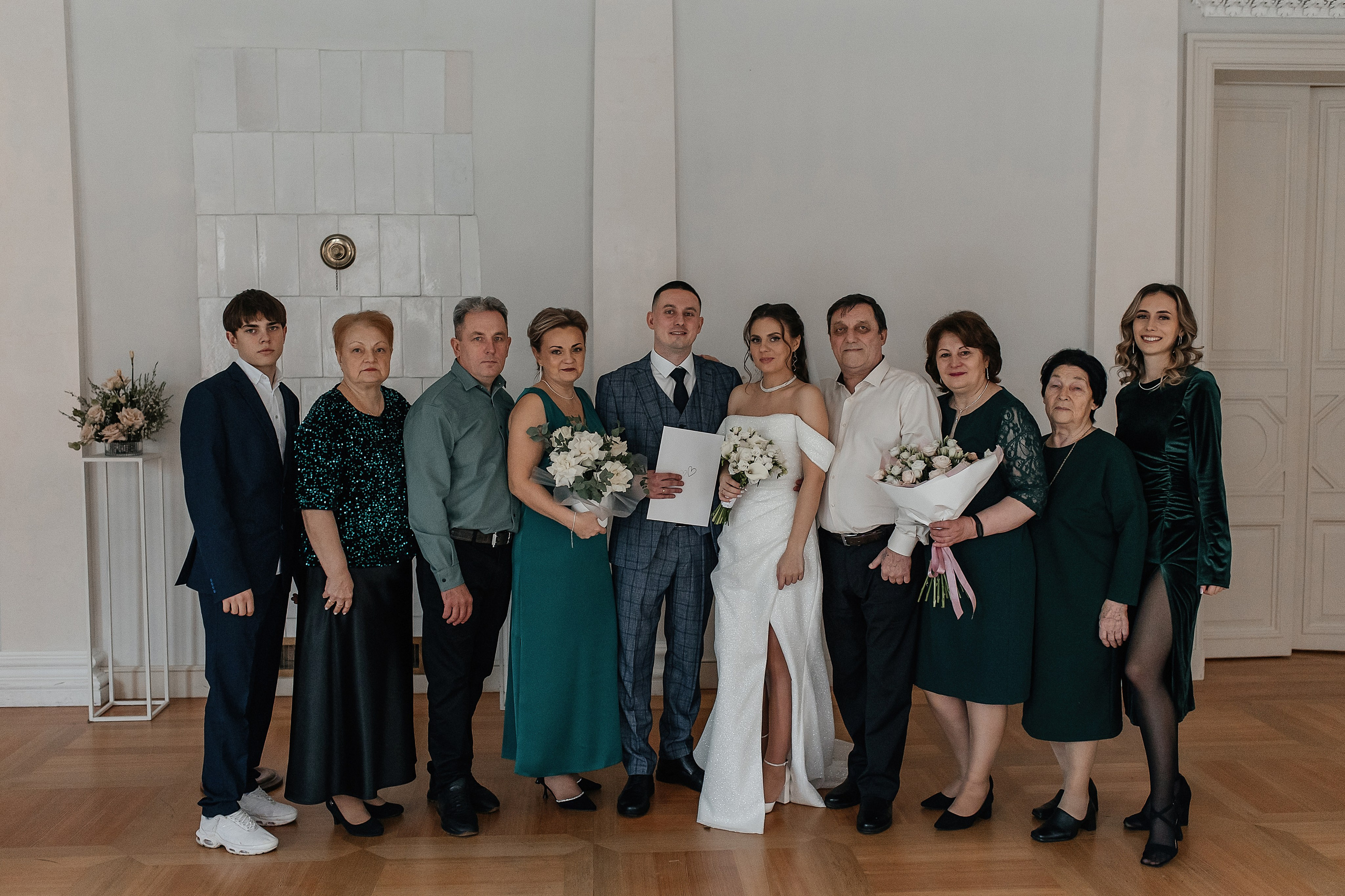 Регистрация брака в усадьбе Муравьёвых-Апостолов