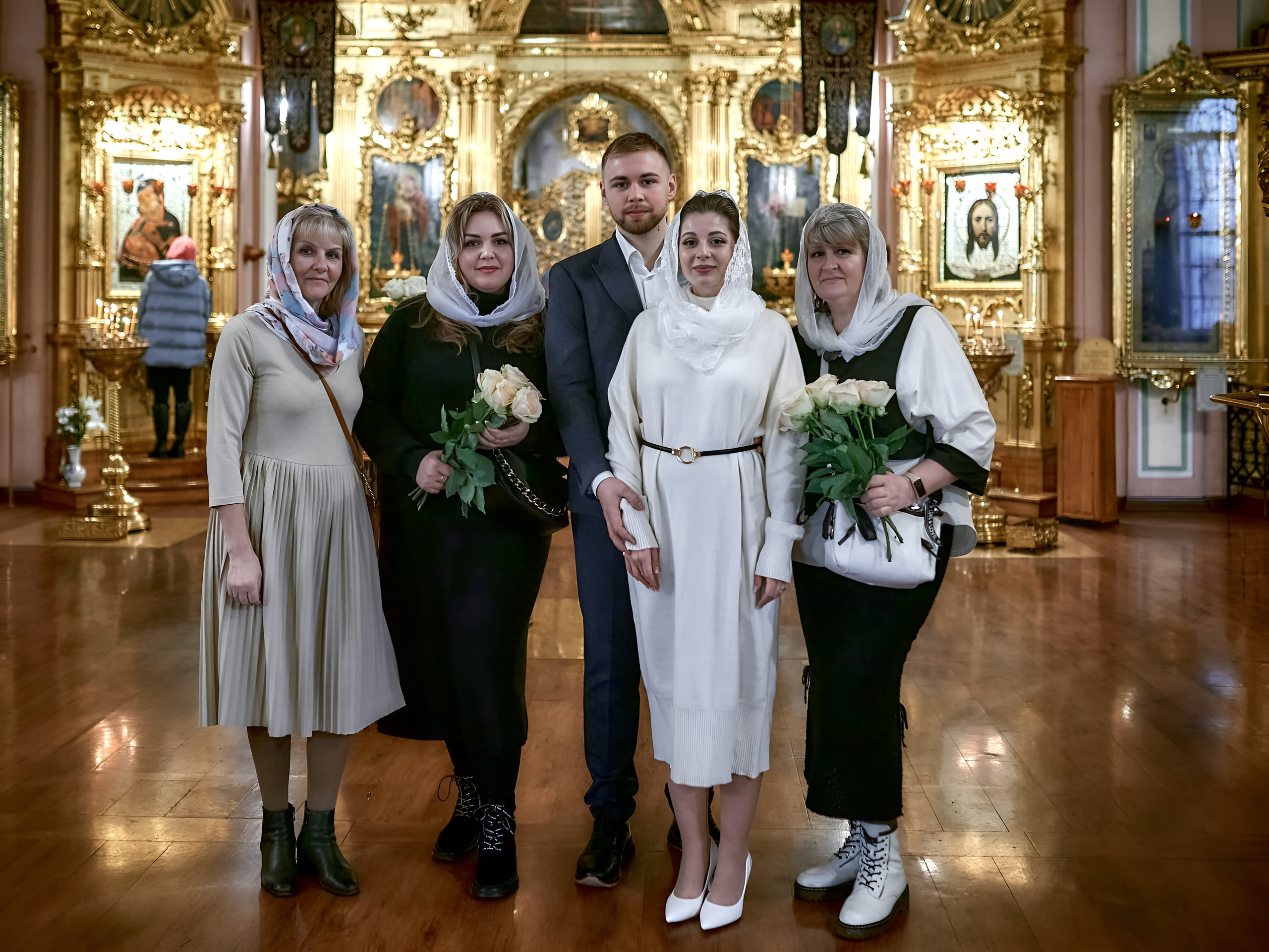 Венчание Артёма и Екатерины | Владимирский собор. Свадебный фотограф в Санкт-Петербурге Славин Денис