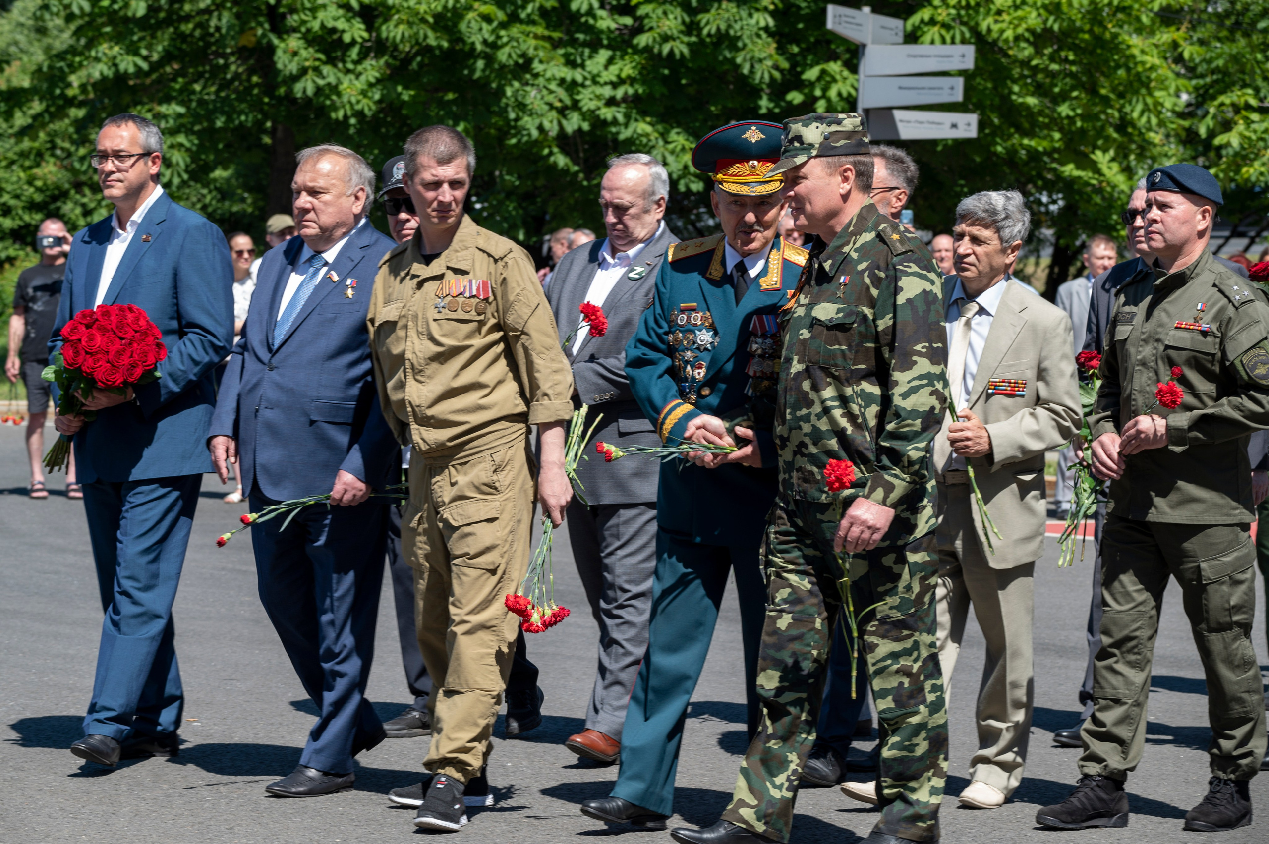 День ветеранов боевых действий 2022. Фотограф Роман Адлер