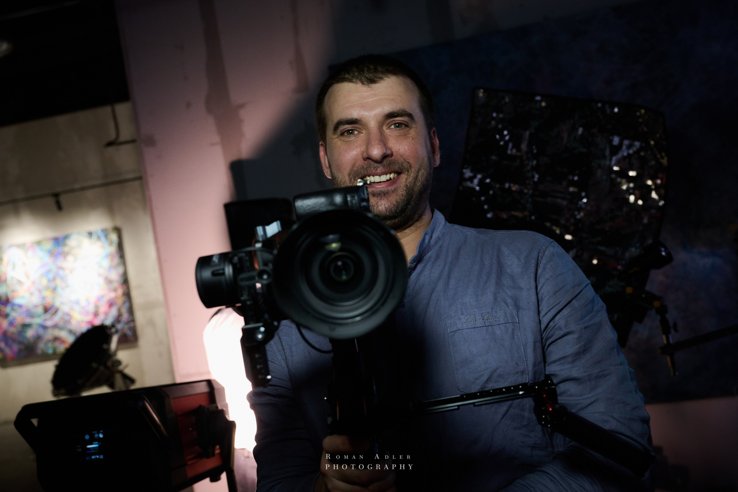 Презентация оборудования Dedolight. Фотограф Роман Адлер