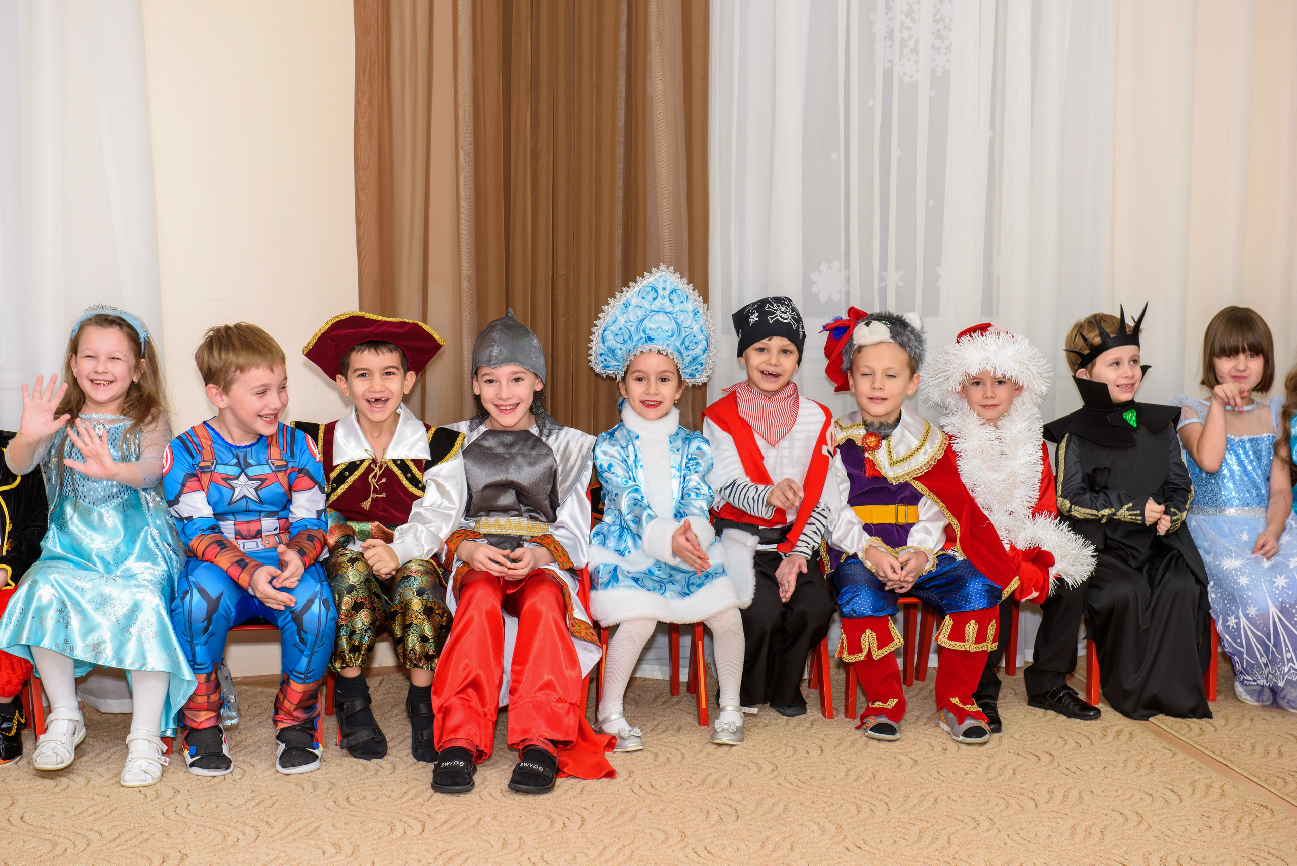 Новогодний утренник в детском саду. Семейный и детский фотограф в г. Геленджике Ольга Бурдюк