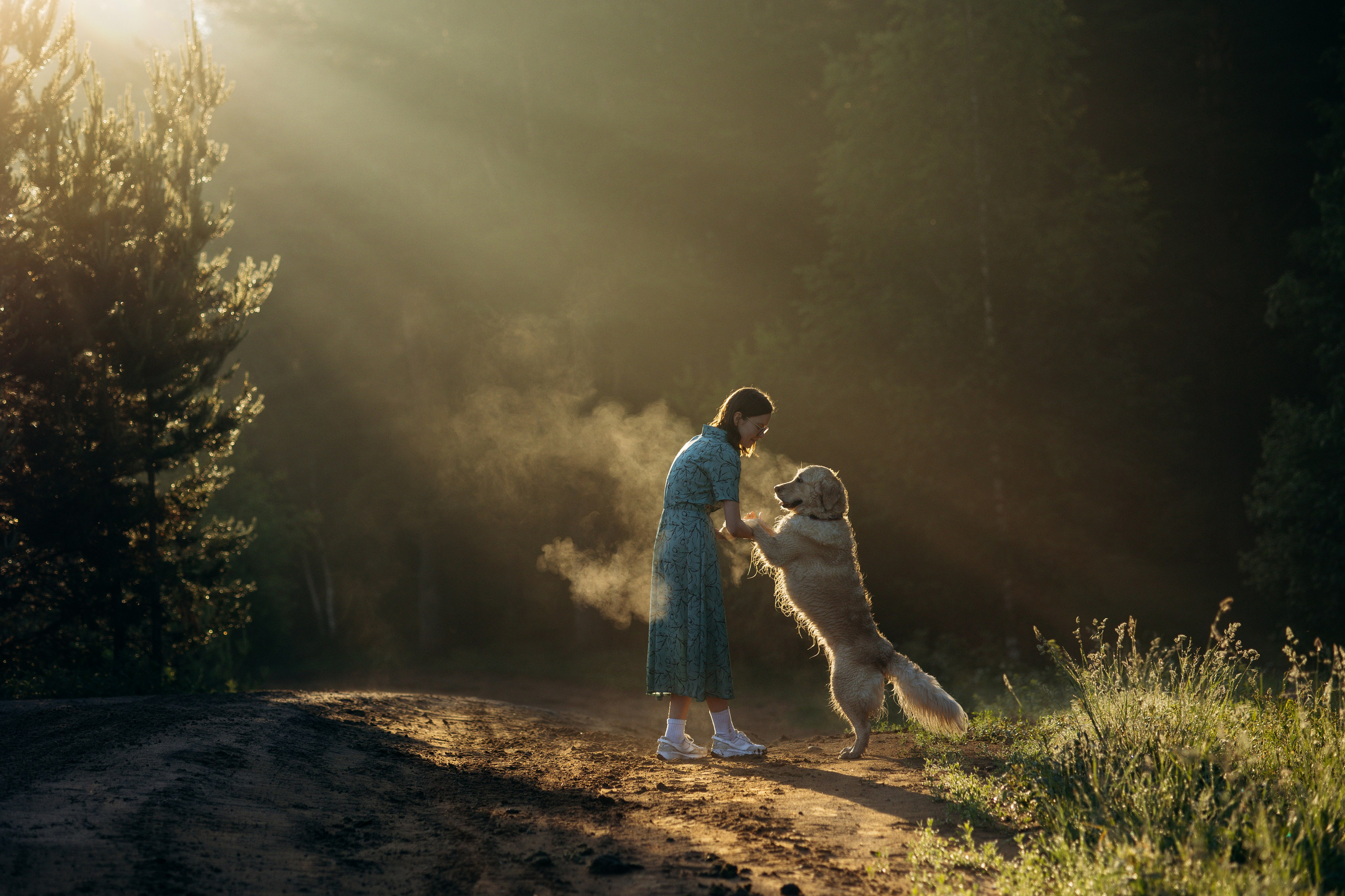 Юля и Руби. Фотограф — Анималист | Санкт-Петербург