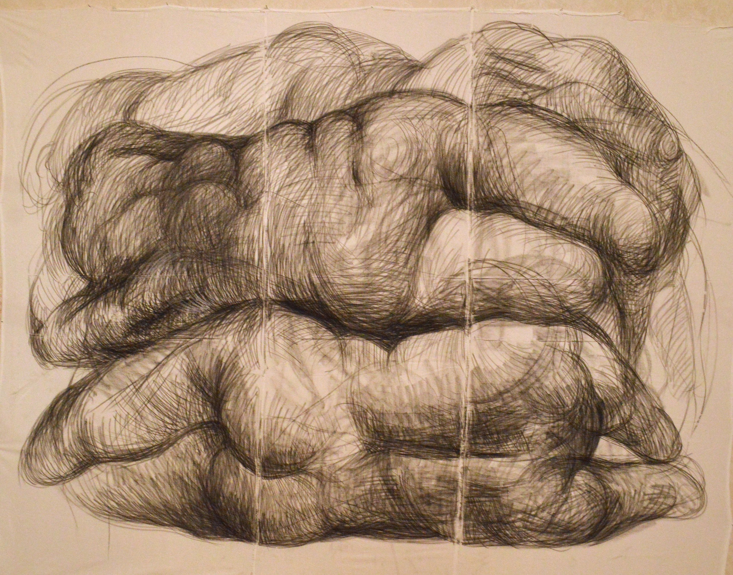 " Графические фрески» 2025. Лилия Ким. Междисциплинарный художник