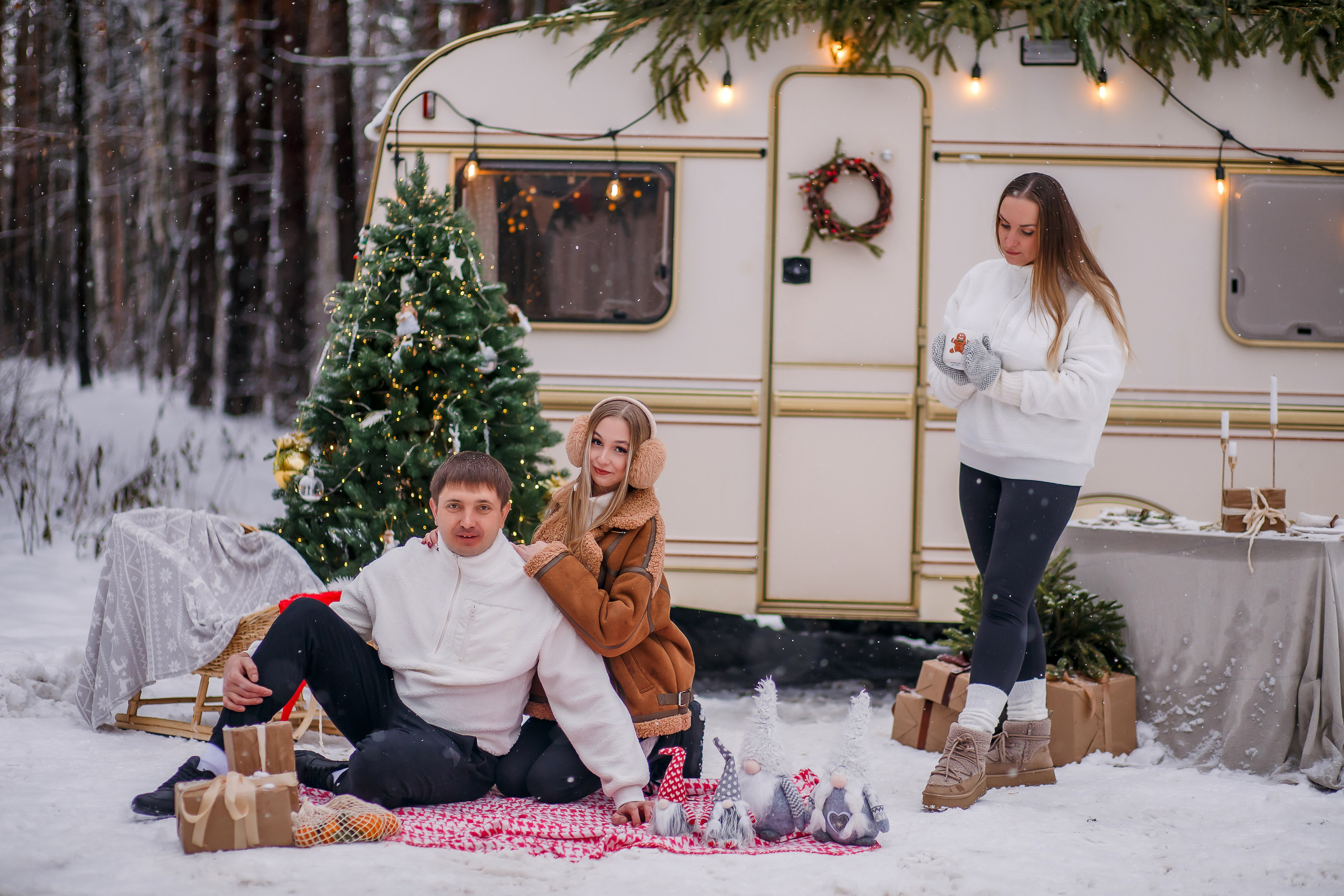 Зимний проект. Дом на колесах. Фотограф Саранск Екатерина Жукова