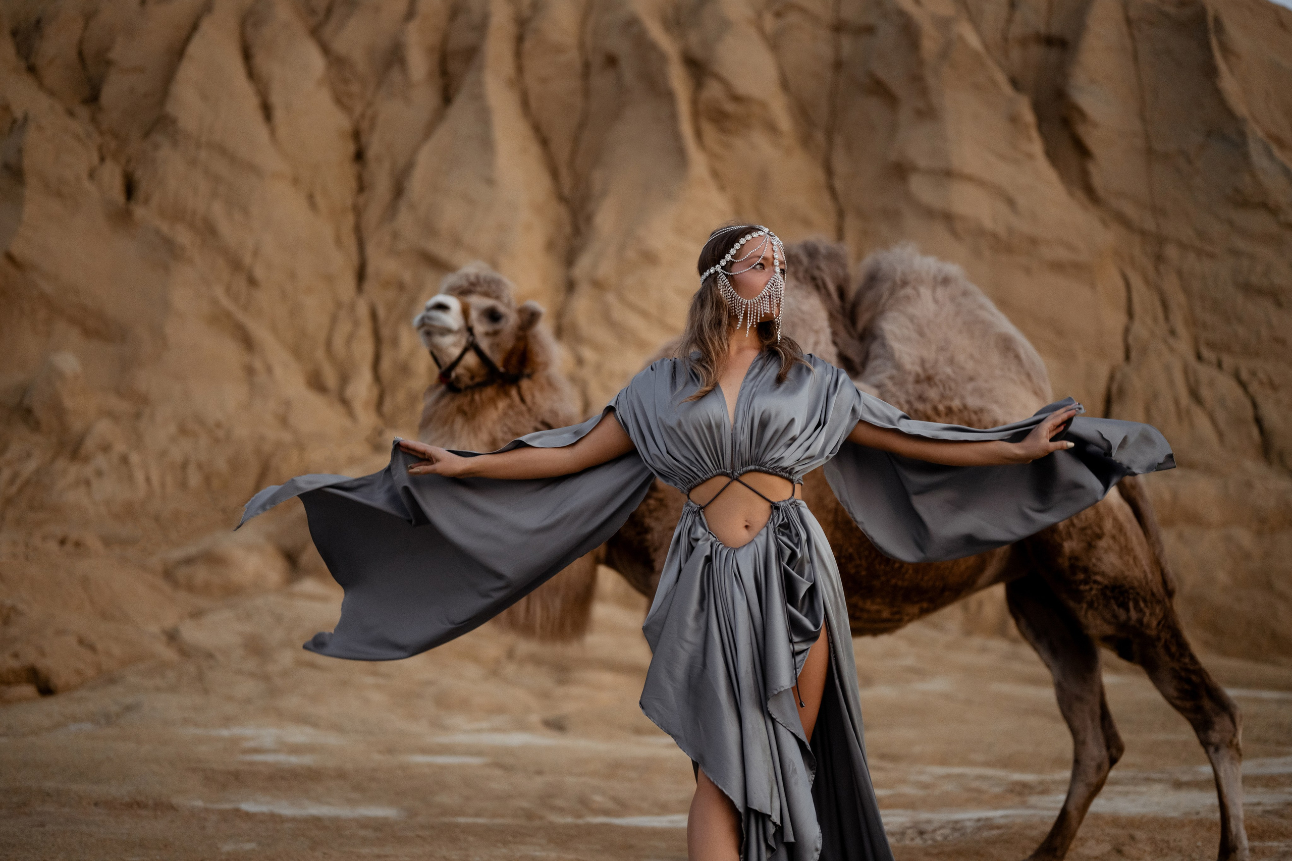 Екатерина в пустыне. Свадебный и семейный фотограф в СПб Валерия Фомичева