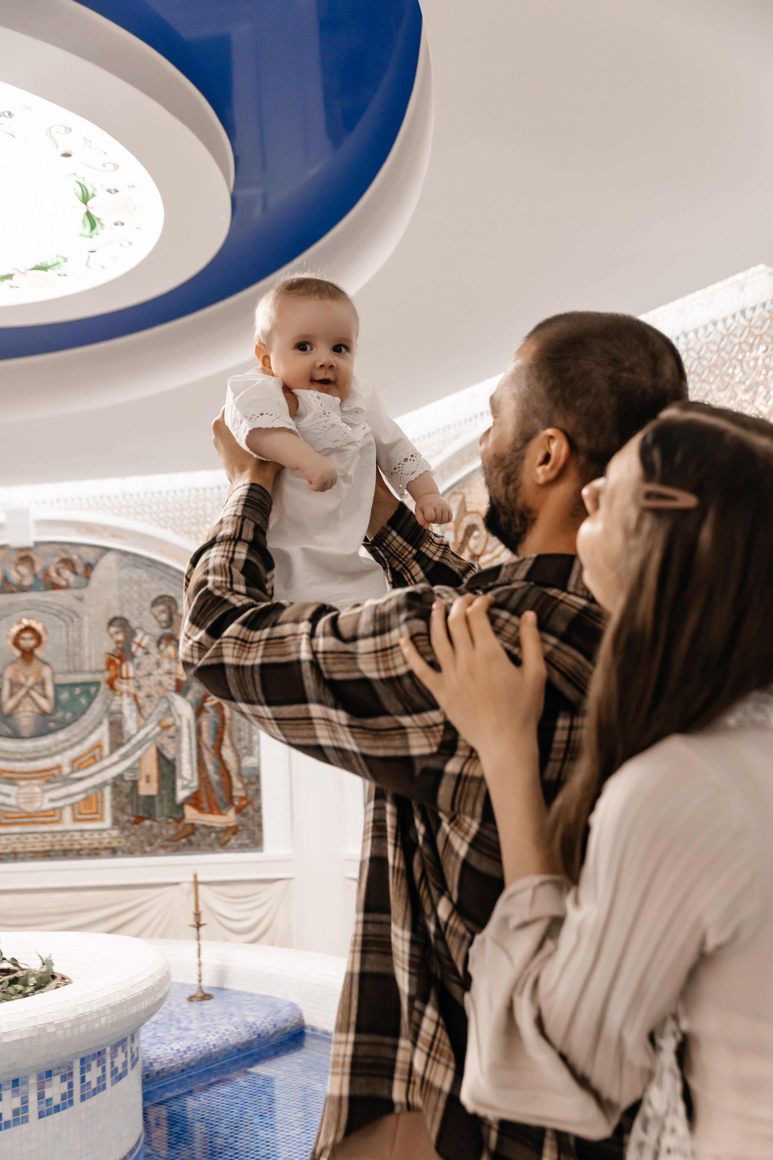 Крещение Леона. Семейный фотограф Минск Усова Ольга