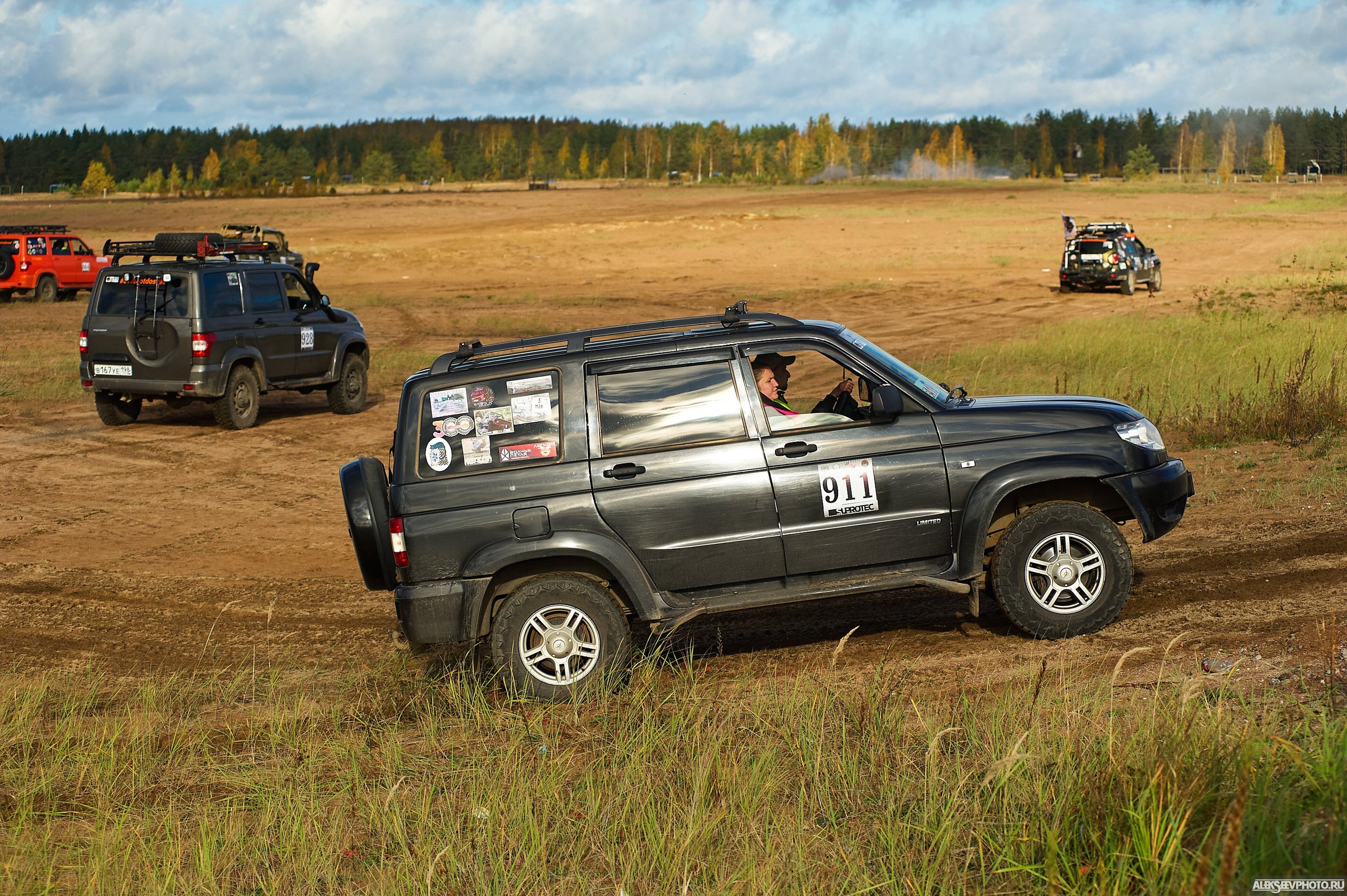 2020.10.10 — Финал Кубка ДОСААФ — Базлаг, торжественный старт. Фотограф Алексей Алексеев