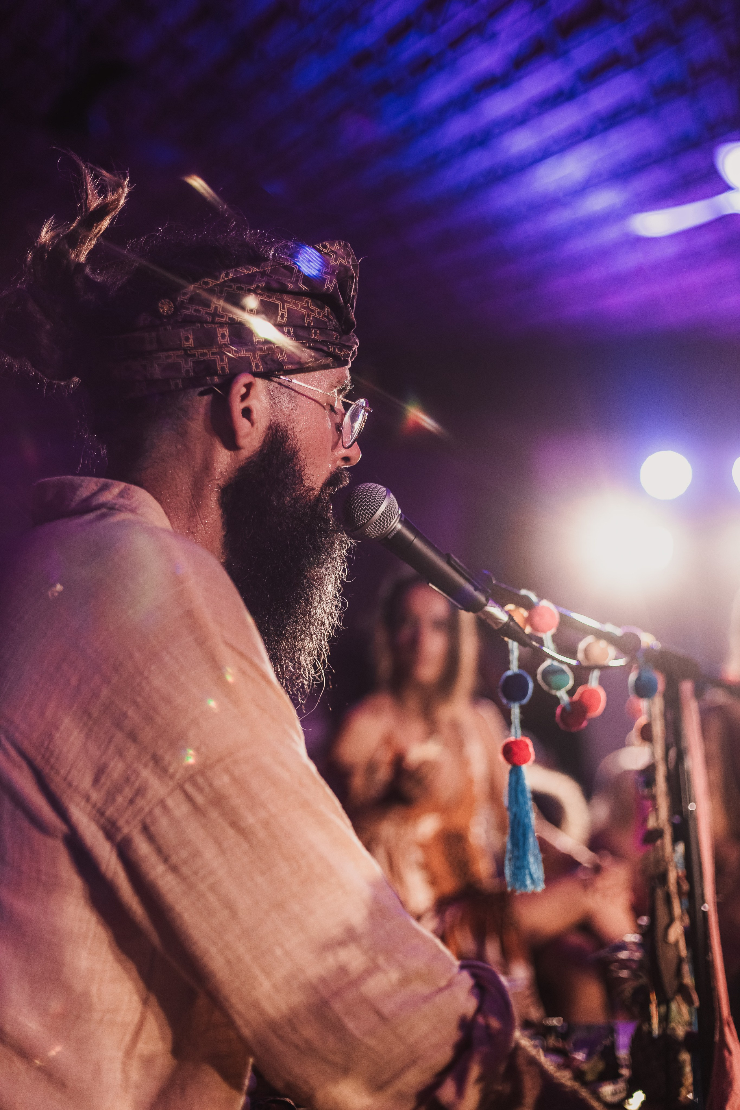 Hanuman Project kirtan at Alchemy april. Mariam Bagdasaryan