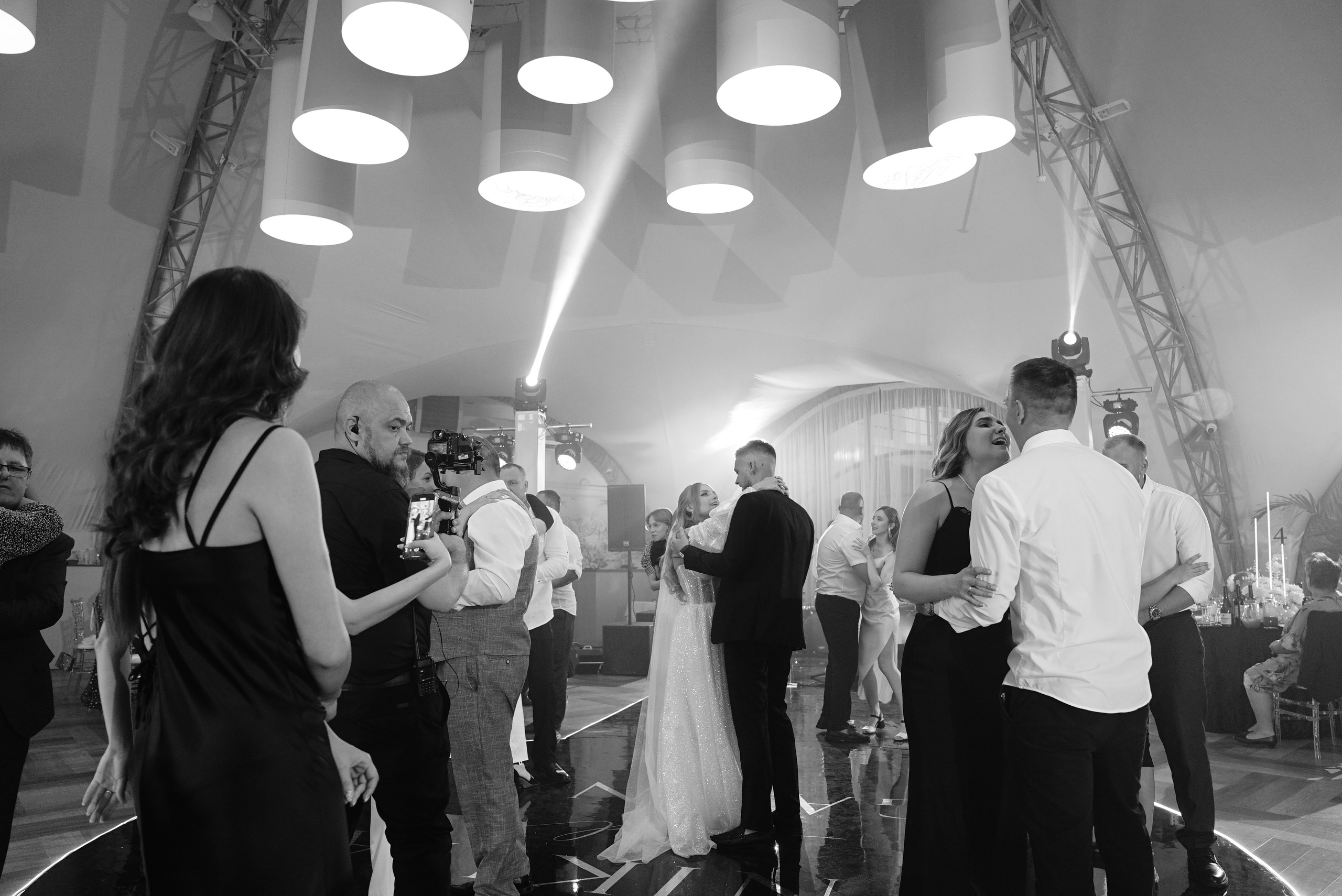 Никита и Галина чб. Свадебный фотограф в Самаре Анна Ковалева