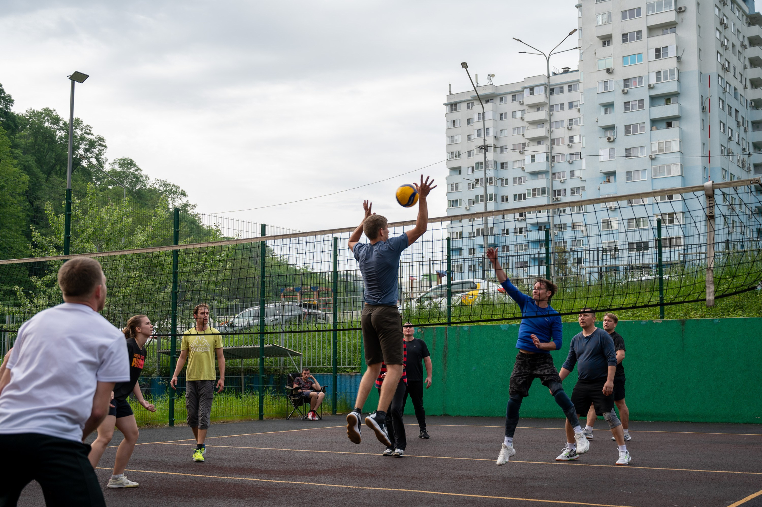 Турнир по Волейболу. Фотографирую счастливых людей в Сочи