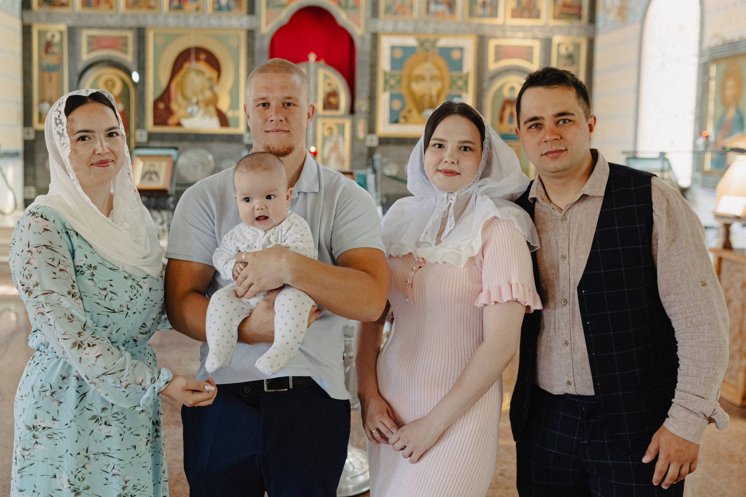 Крещение Арсения. Свадебный и семейный фотограф Женя Добрянская в Нижнем Новгороде