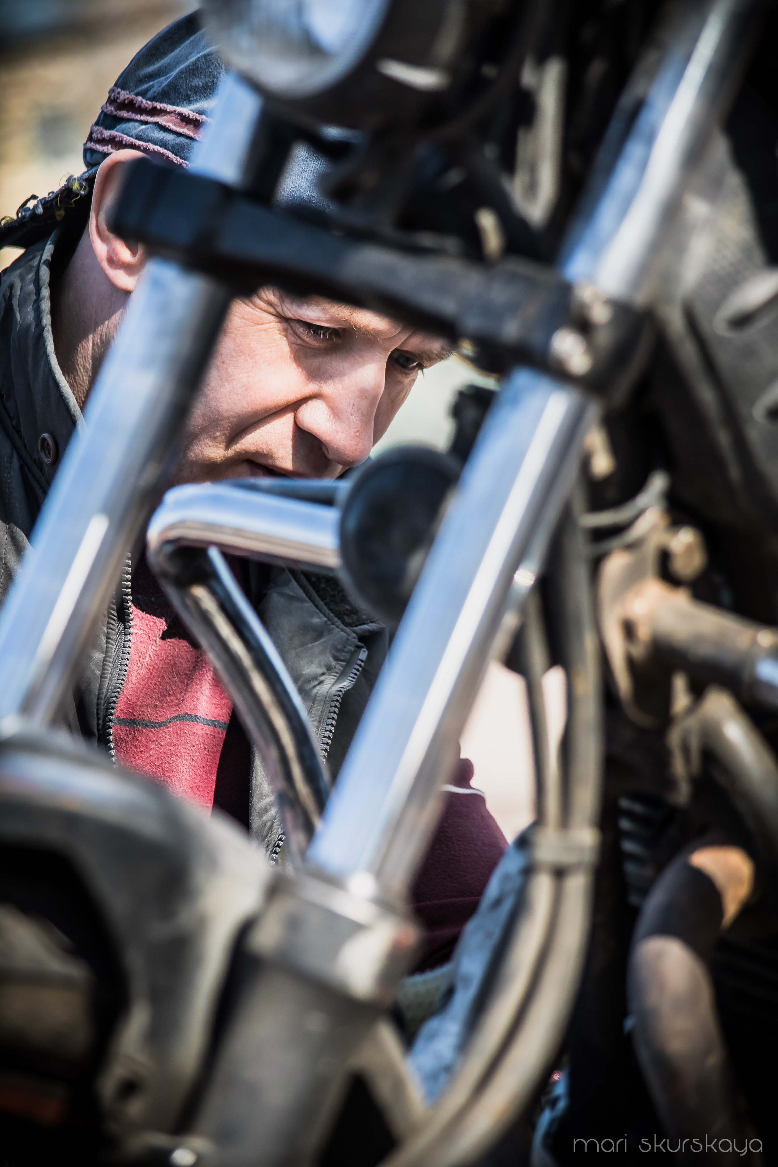 Мотошкола. Мотофотограф в Санкт-Петербурге Мария Скурская