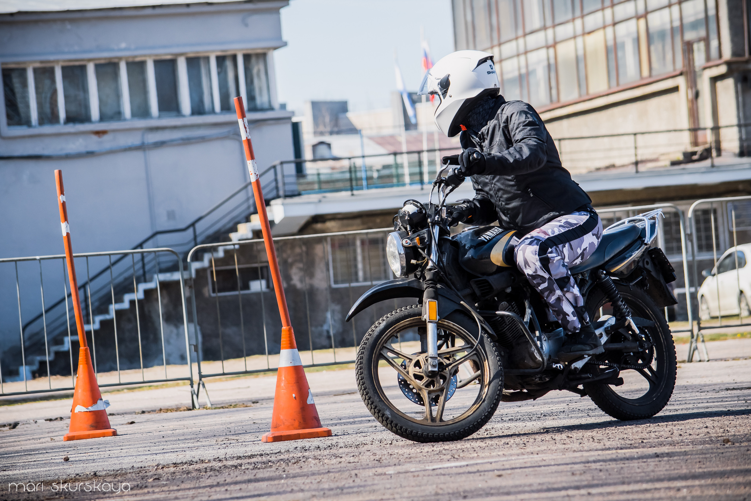 Мотошкола. Мотофотограф в Санкт-Петербурге Мария Скурская