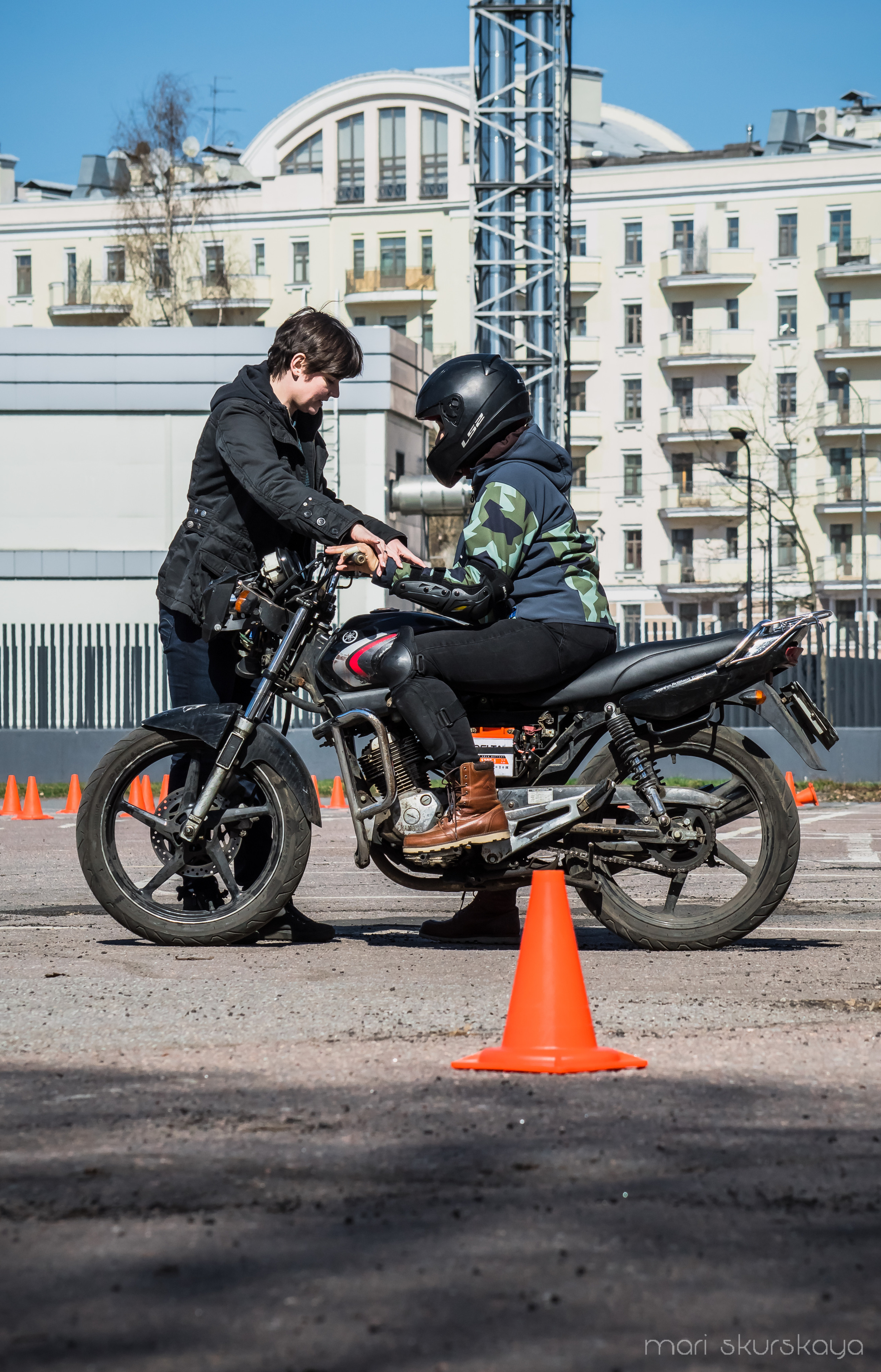 Мотошкола. Мотофотограф в Санкт-Петербурге Мария Скурская
