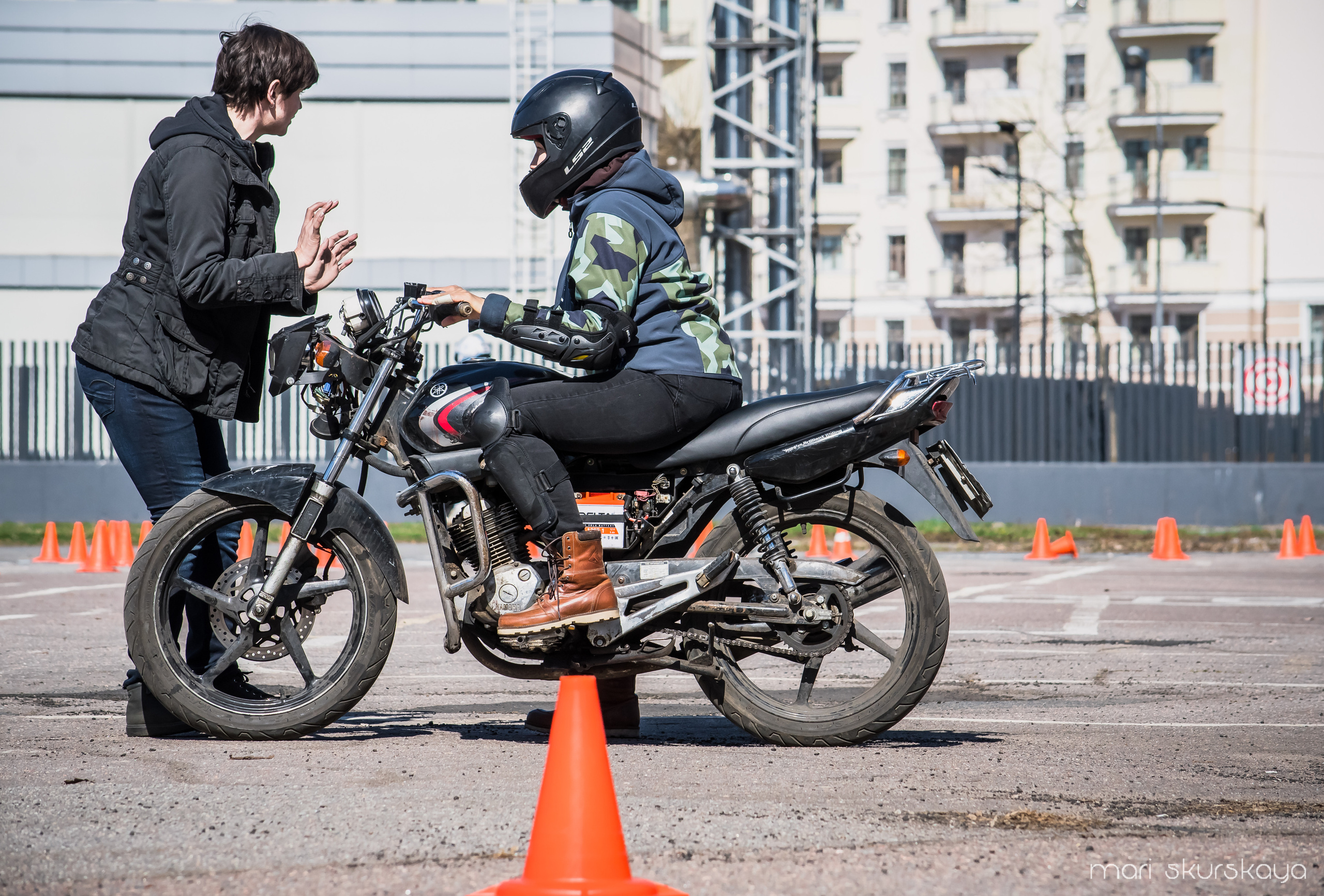 Мотошкола. Мотофотограф в Санкт-Петербурге Мария Скурская