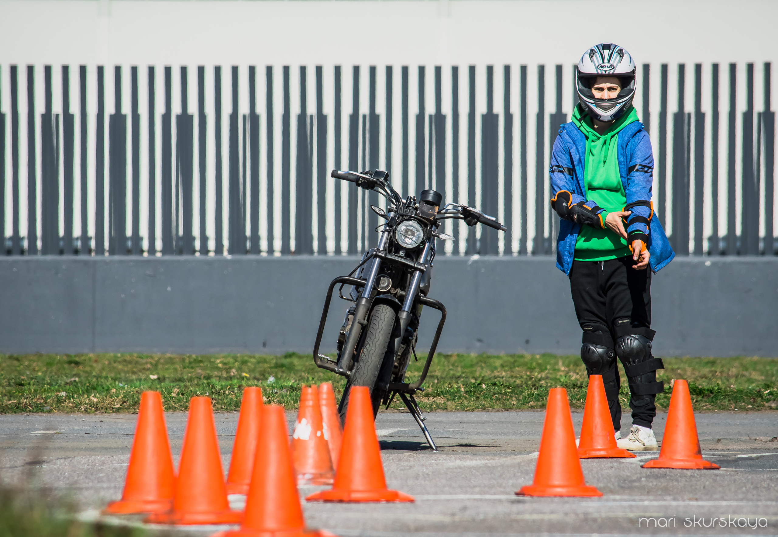 Мотошкола. Мотофотограф в Санкт-Петербурге Мария Скурская