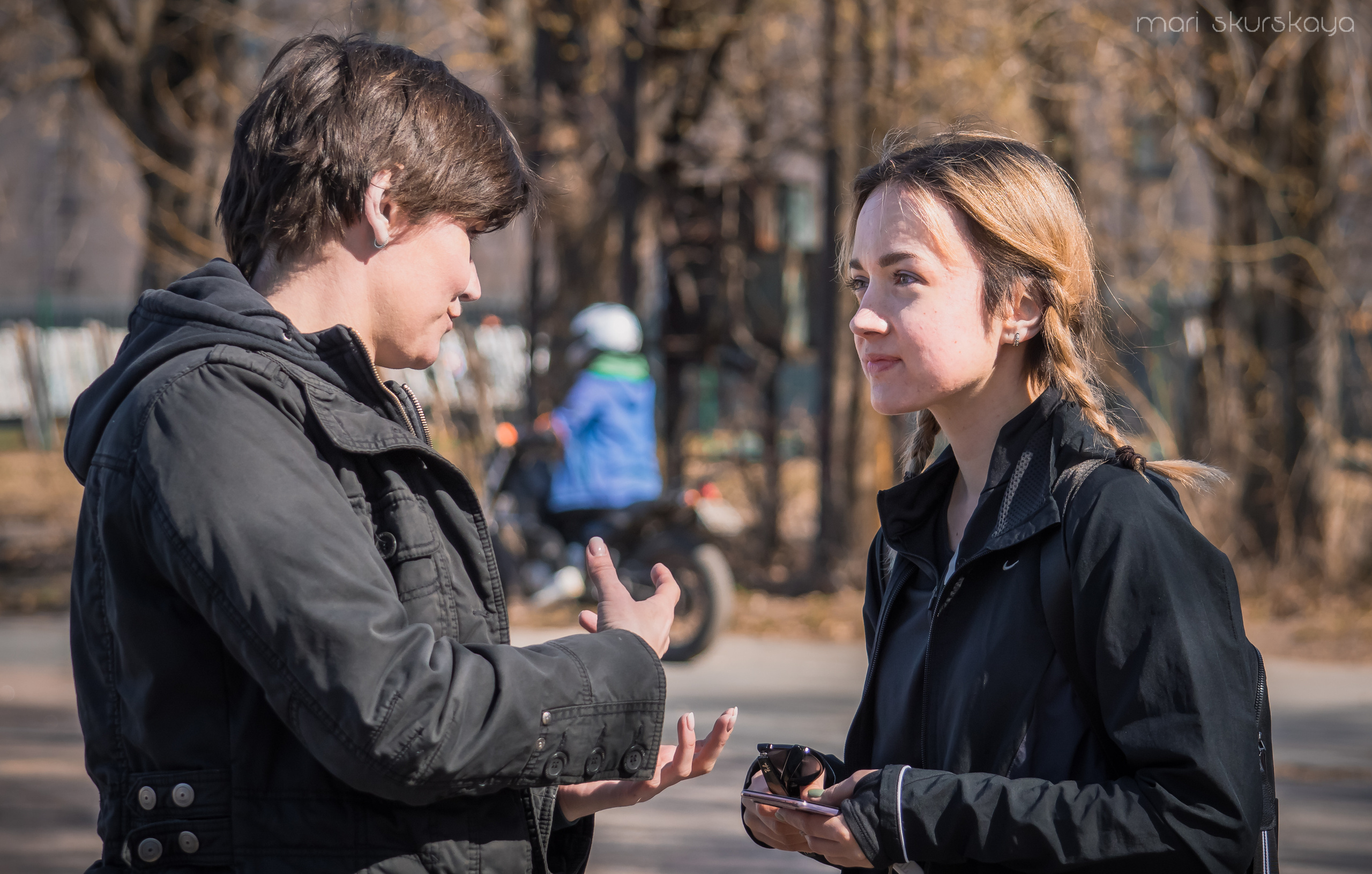 Мотошкола. Мотофотограф в Санкт-Петербурге Мария Скурская