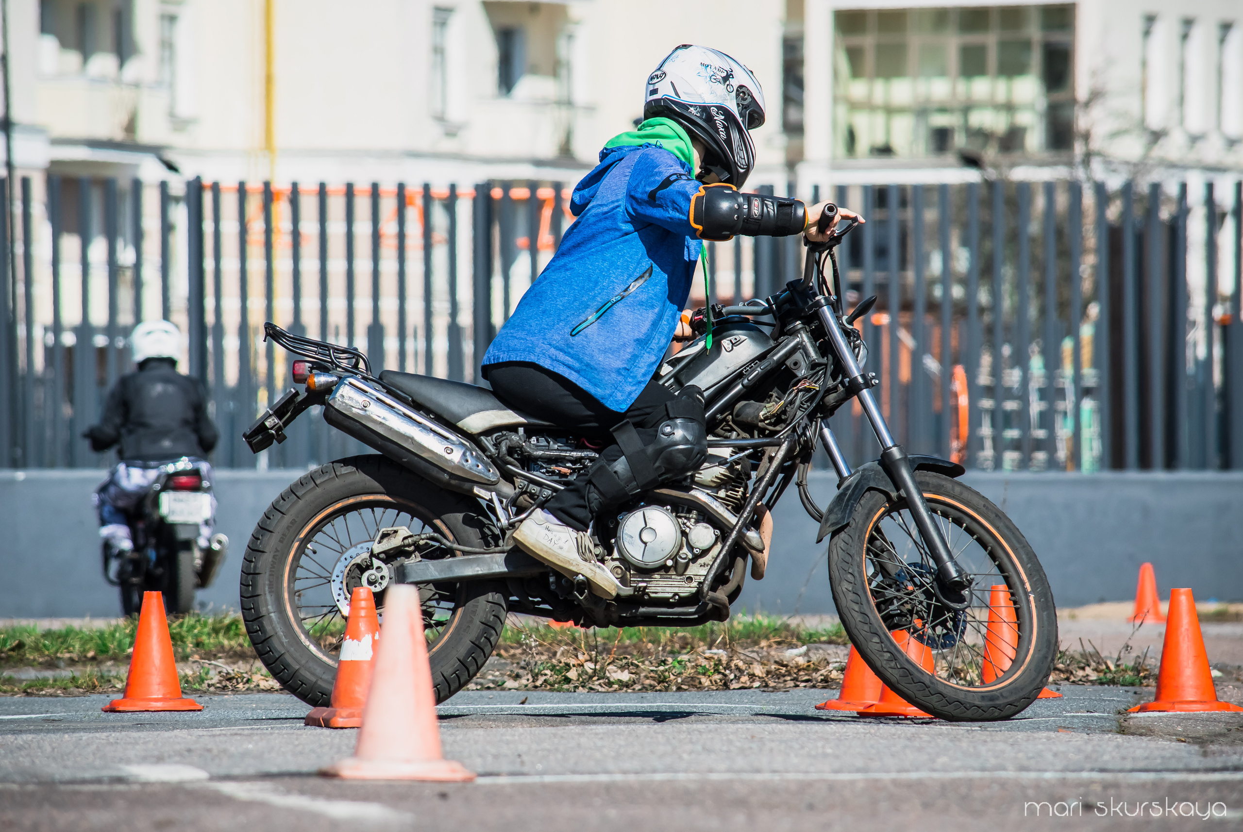 Мотошкола. Мотофотограф в Санкт-Петербурге Мария Скурская