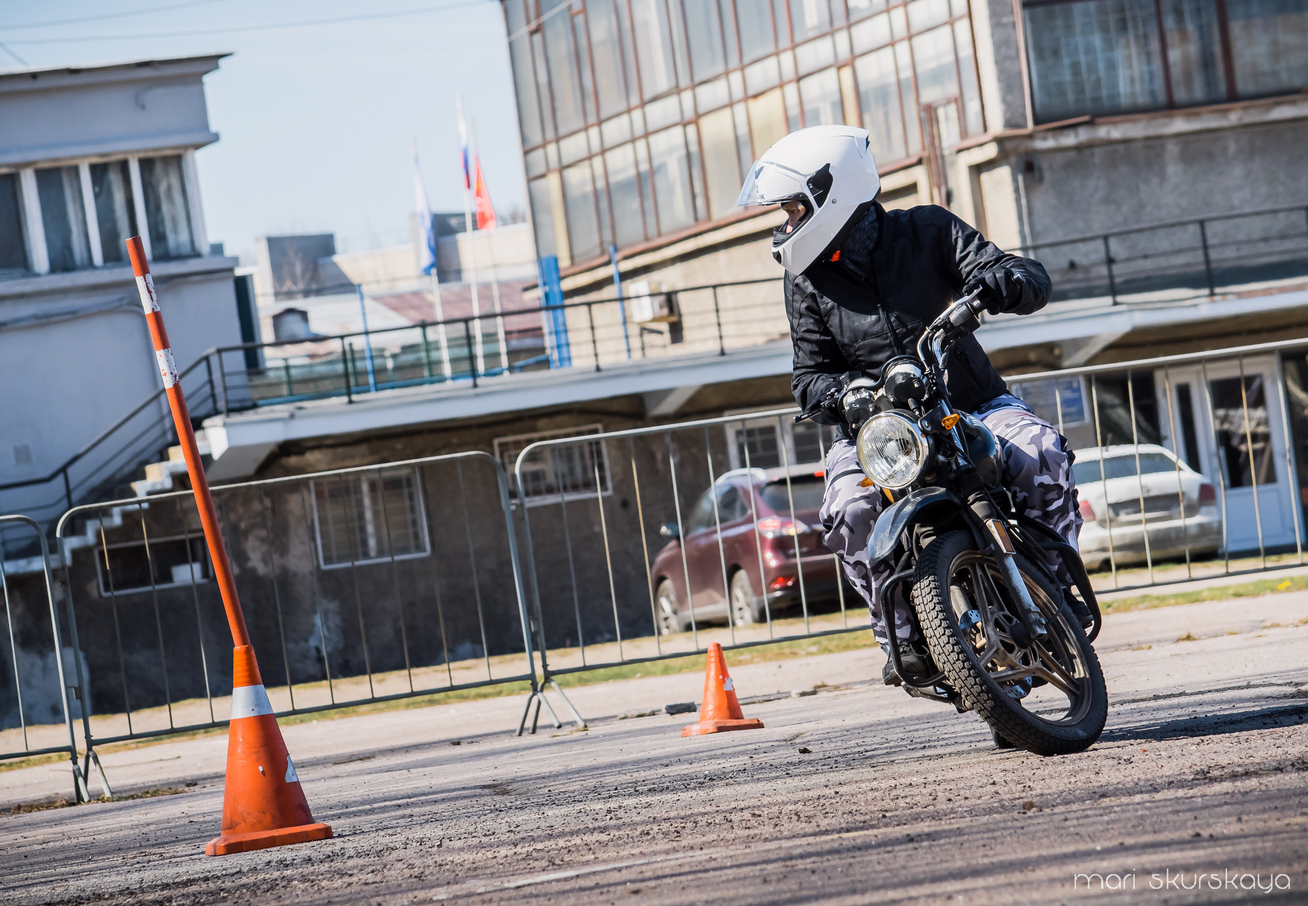 Мотошкола. Мотофотограф в Санкт-Петербурге Мария Скурская